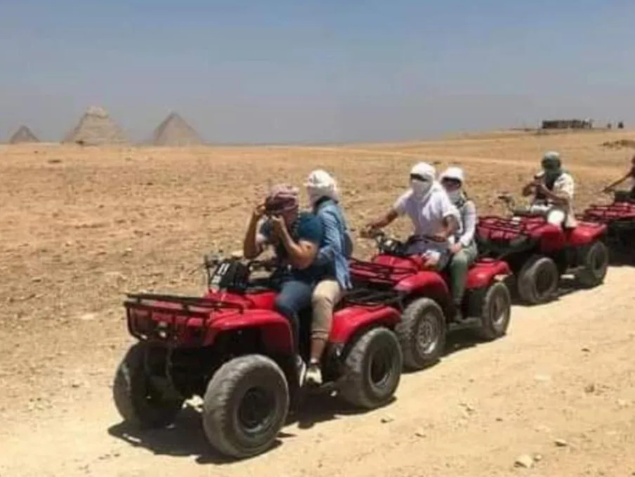 Day in Falcon pyramids inn