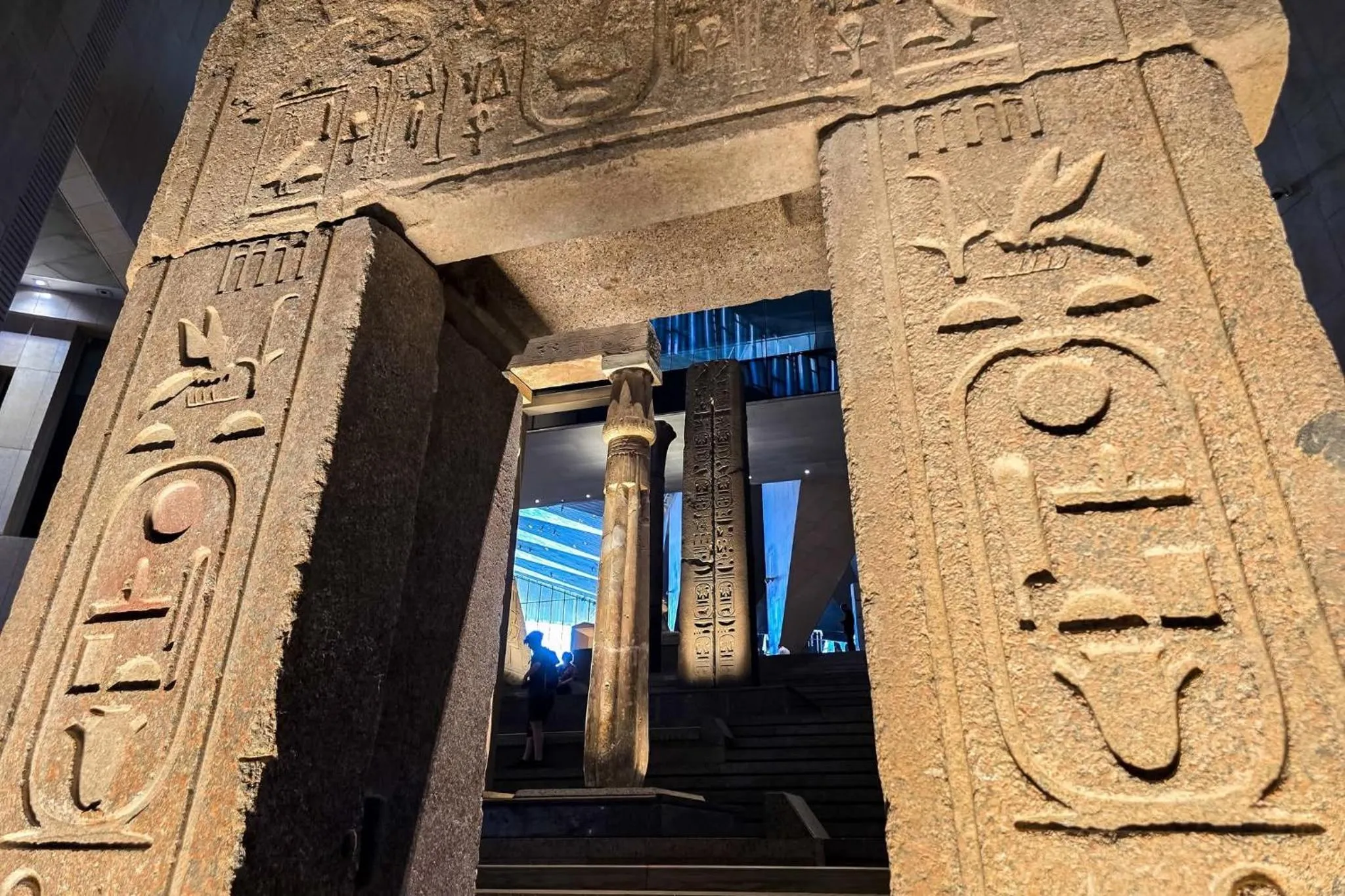 Property building in Falcon pyramids inn