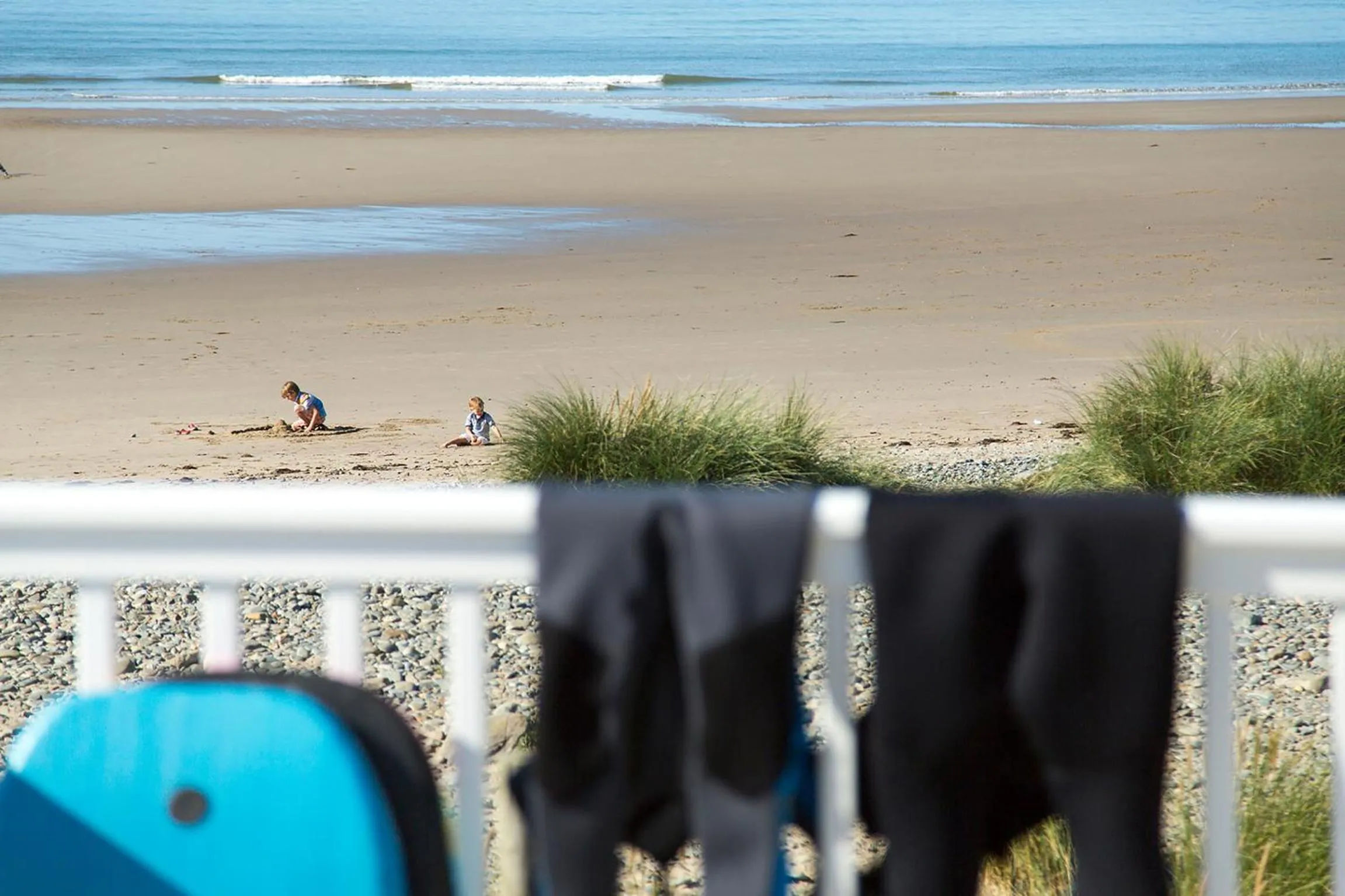 Natural landscape in Barmouth Bay Holiday Park