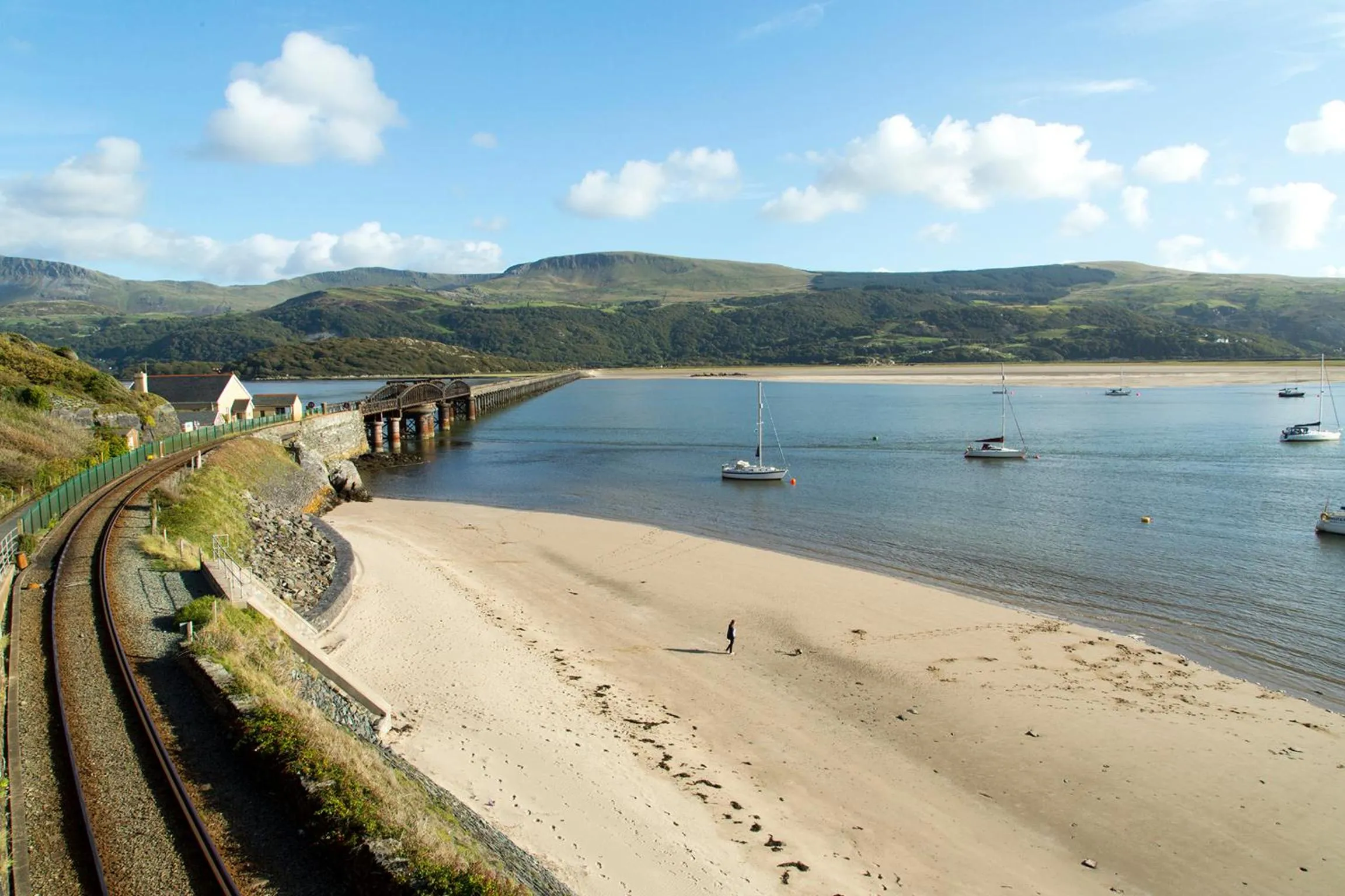 Beach in Barmouth Bay Holiday Park