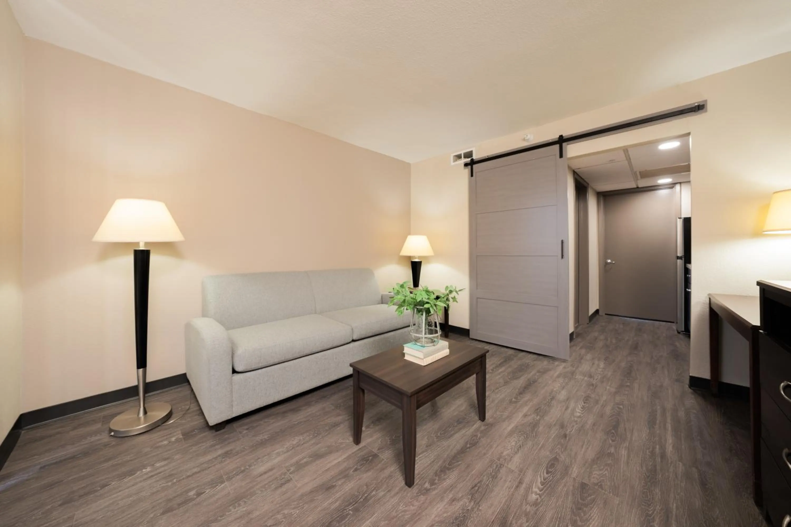 Bed in South Country Suites