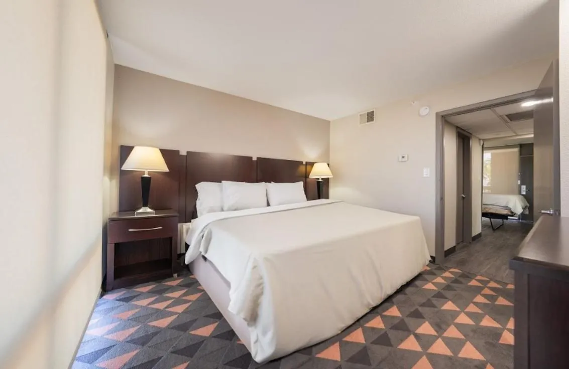 Bed in South Country Suites