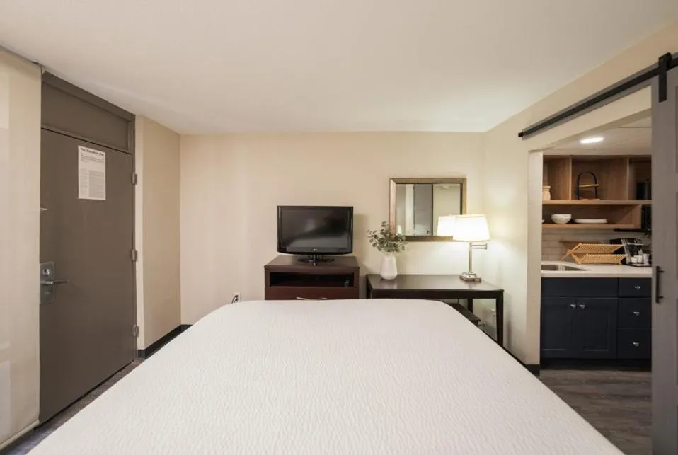 Bed in South Country Suites