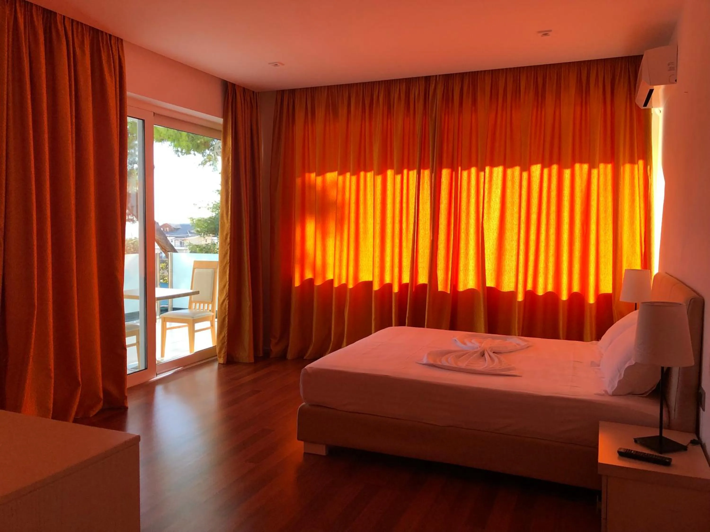 Bed in Nemesis Hotel