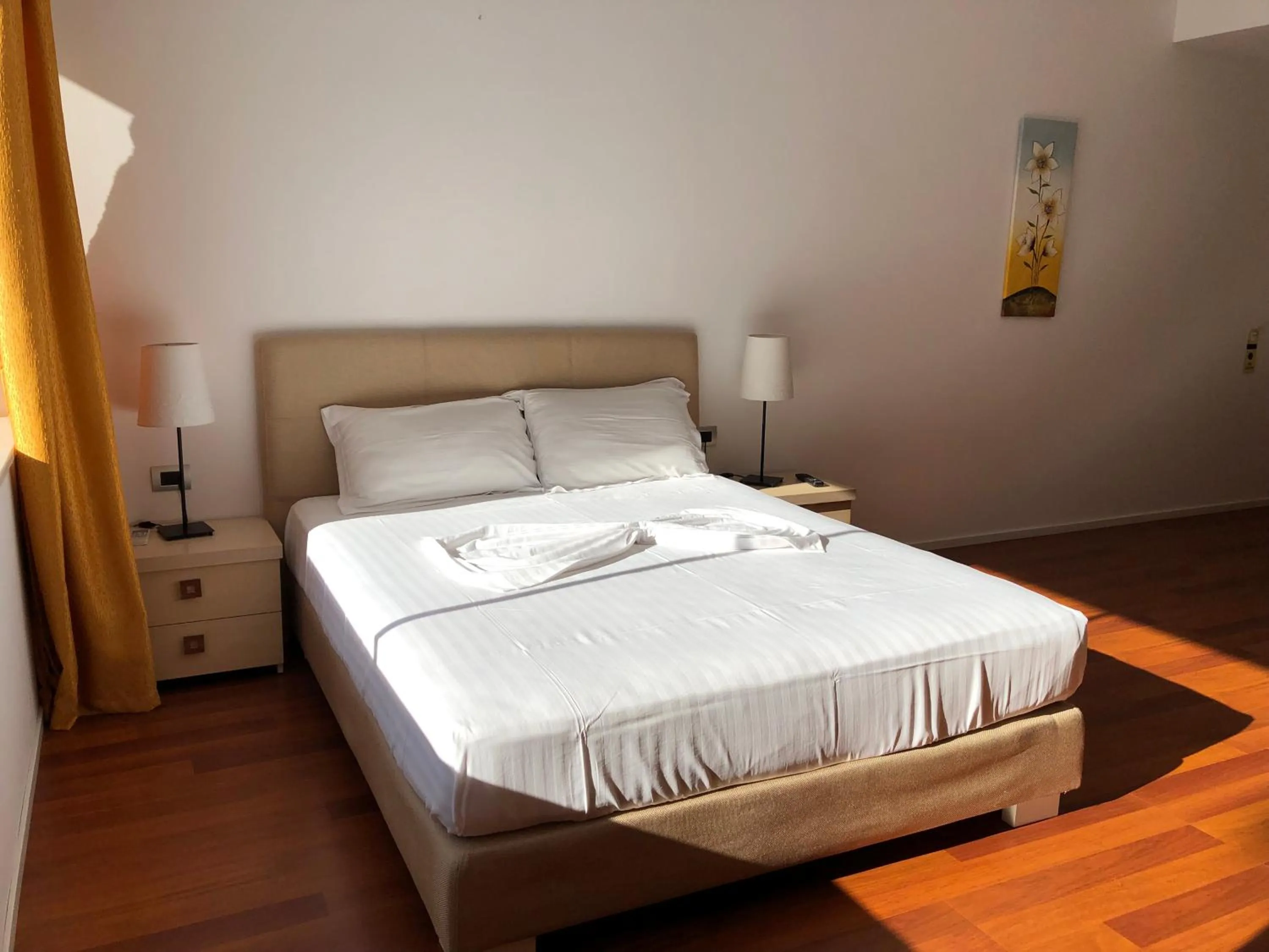 Bed in Nemesis Hotel