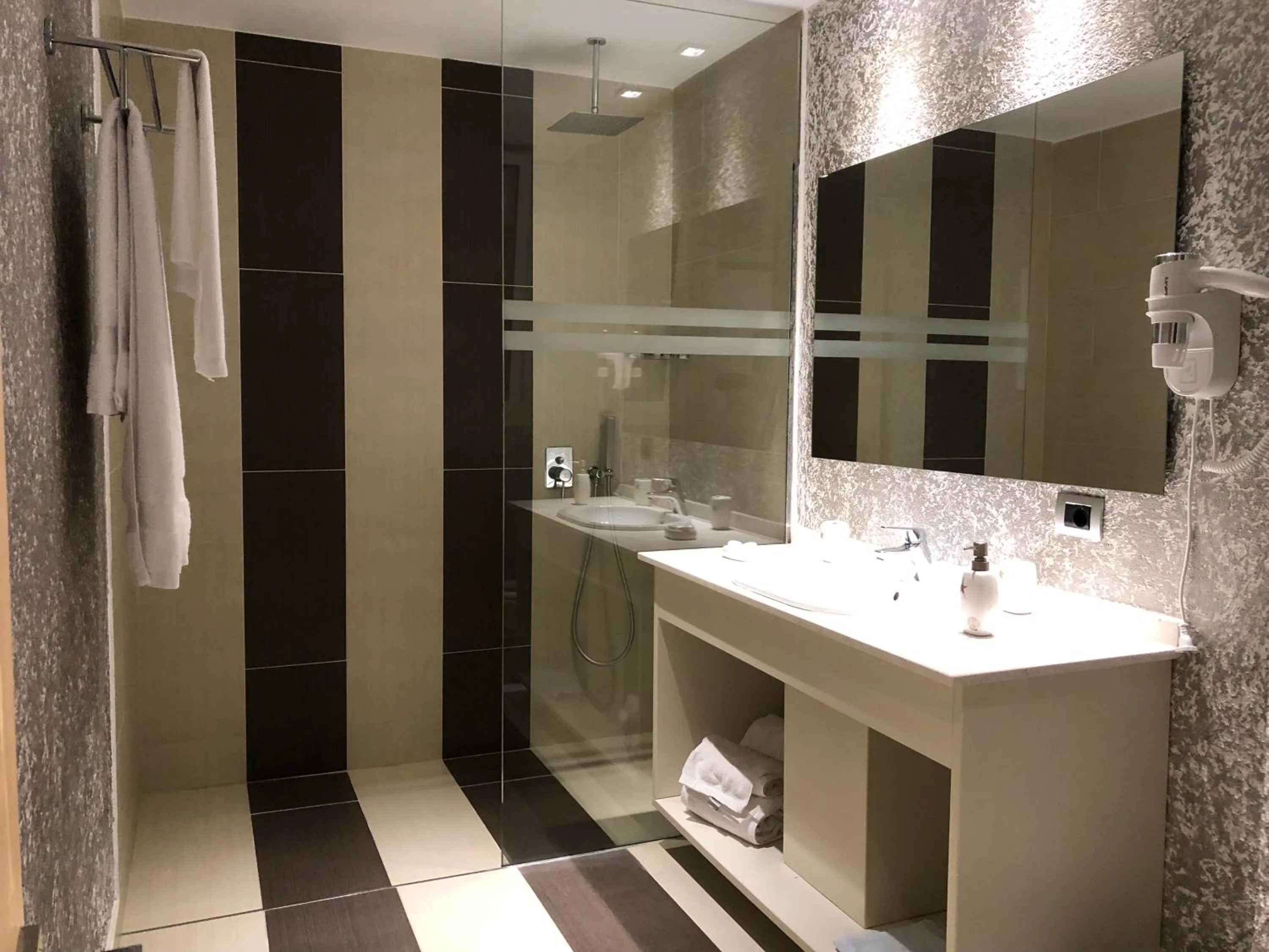 Bathroom in Nemesis Hotel