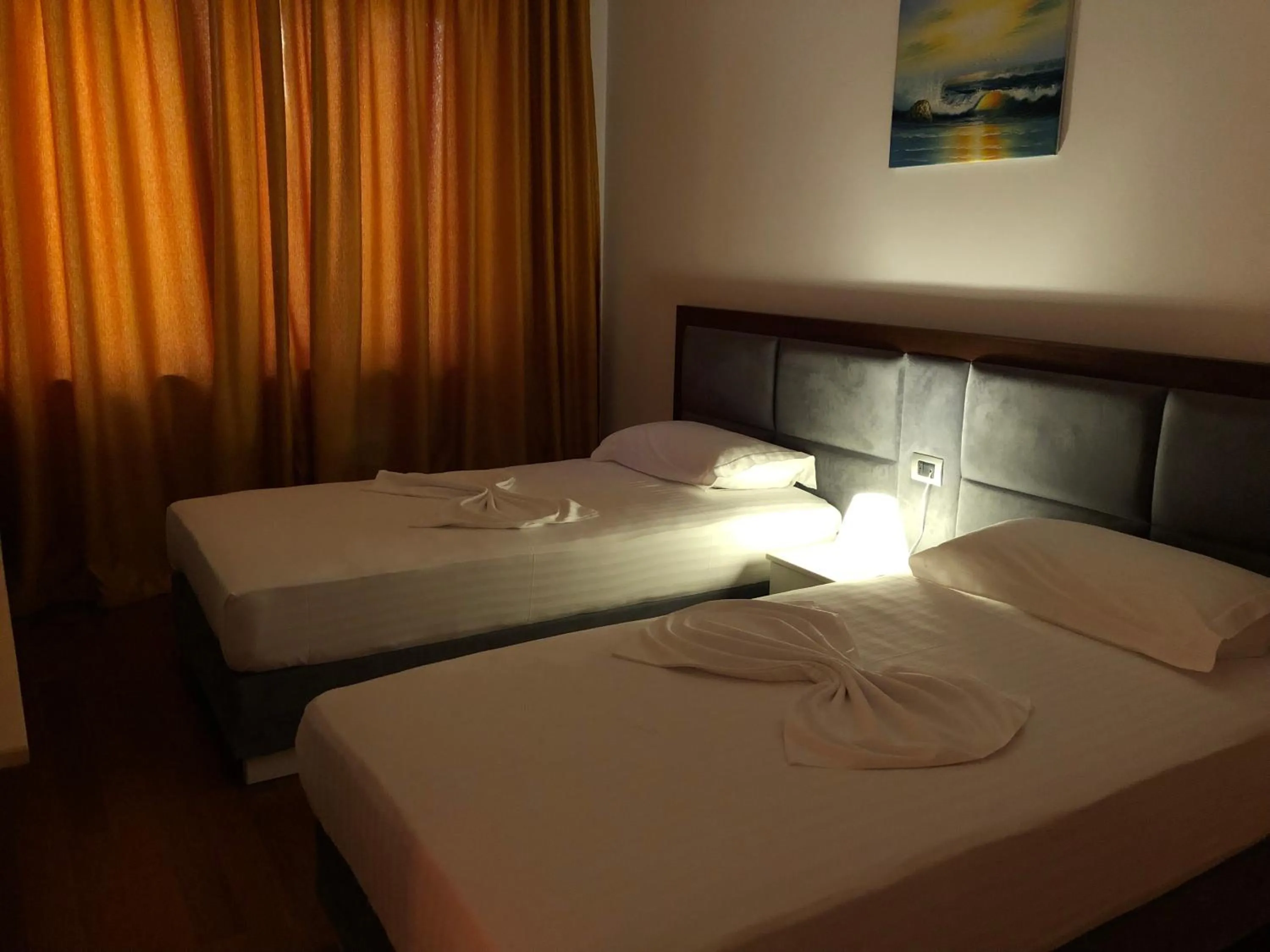 Bed in Nemesis Hotel