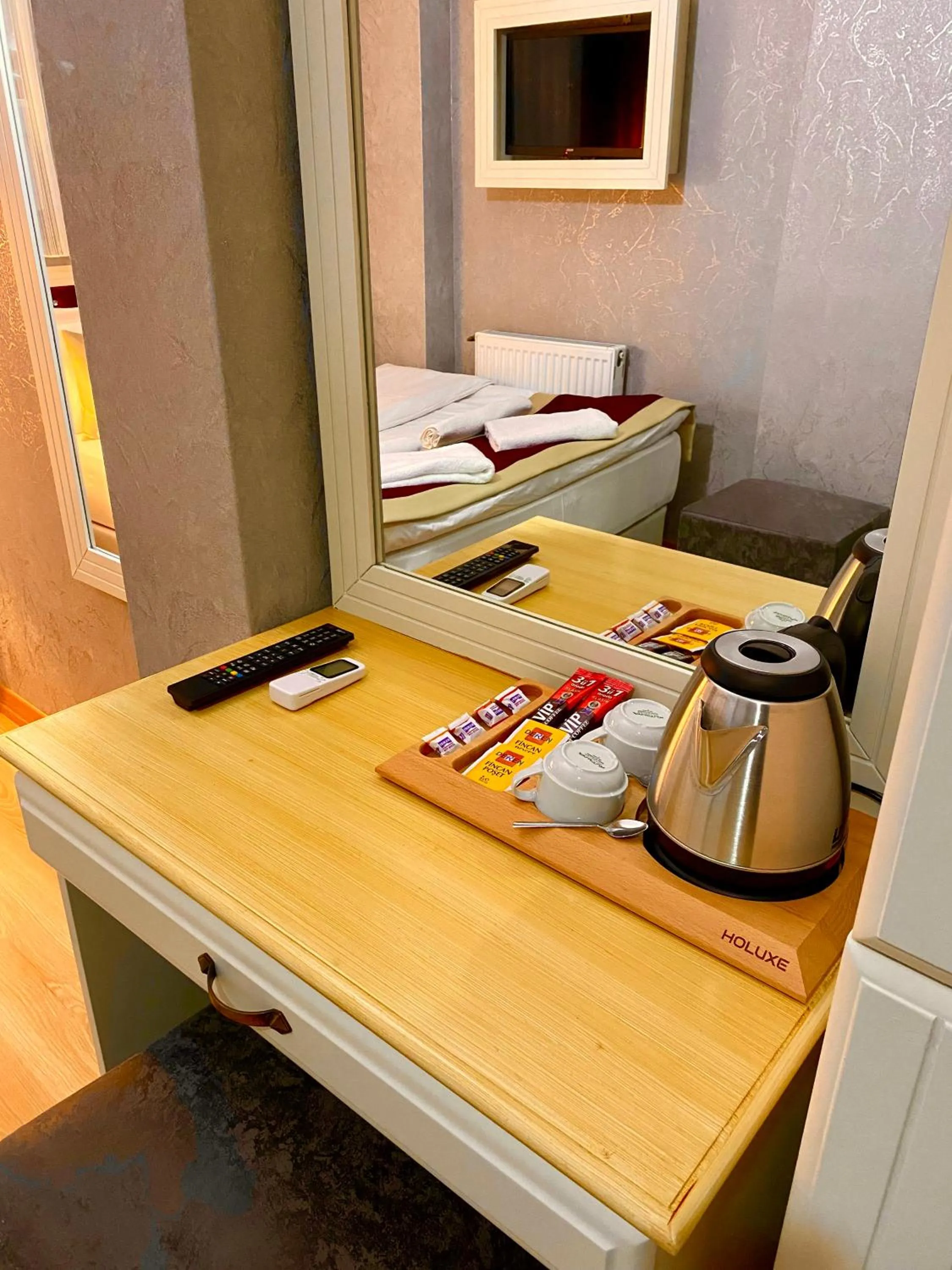 Bed in Santefe Hotel