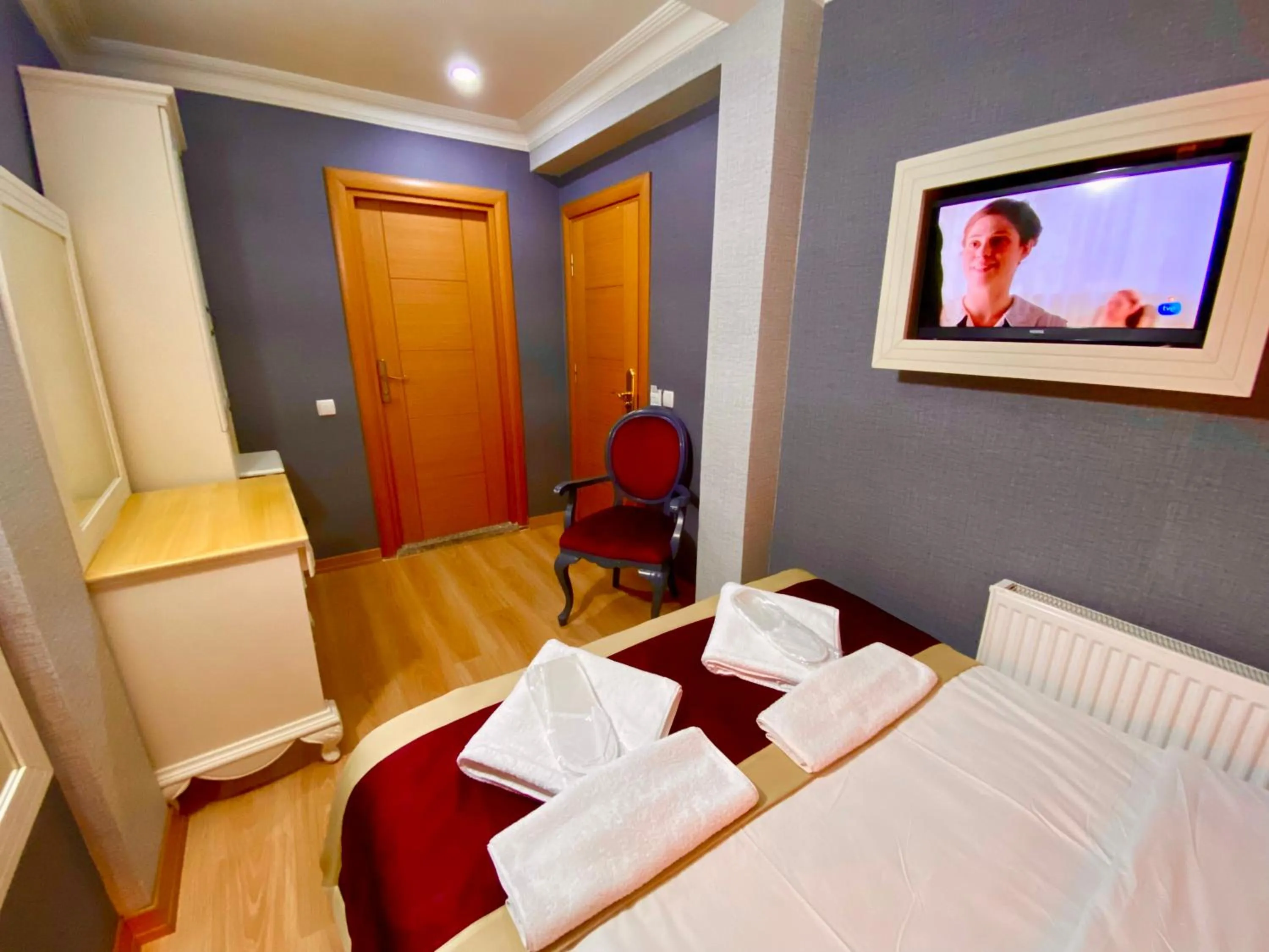 Bed in Santefe Hotel