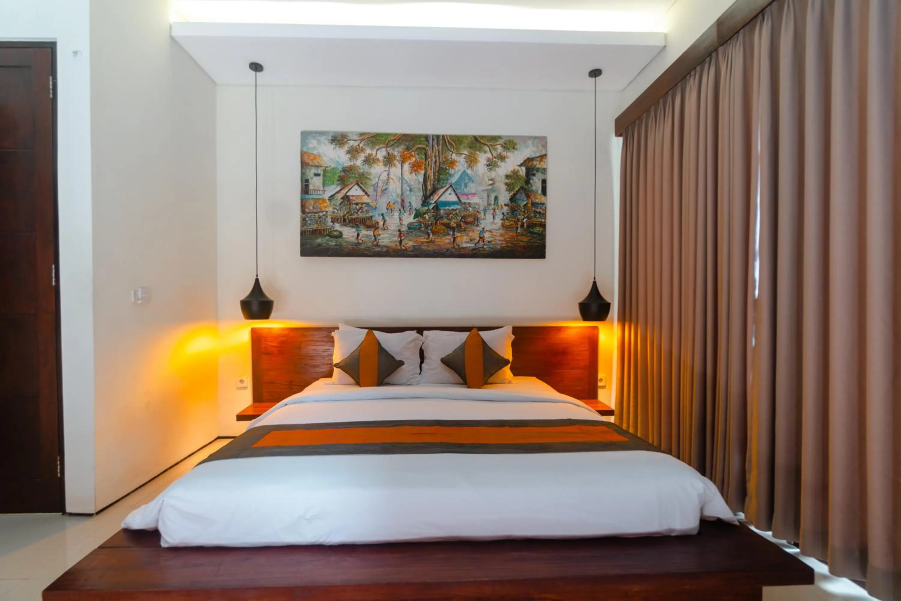Bed in Villa C31 Seminyak