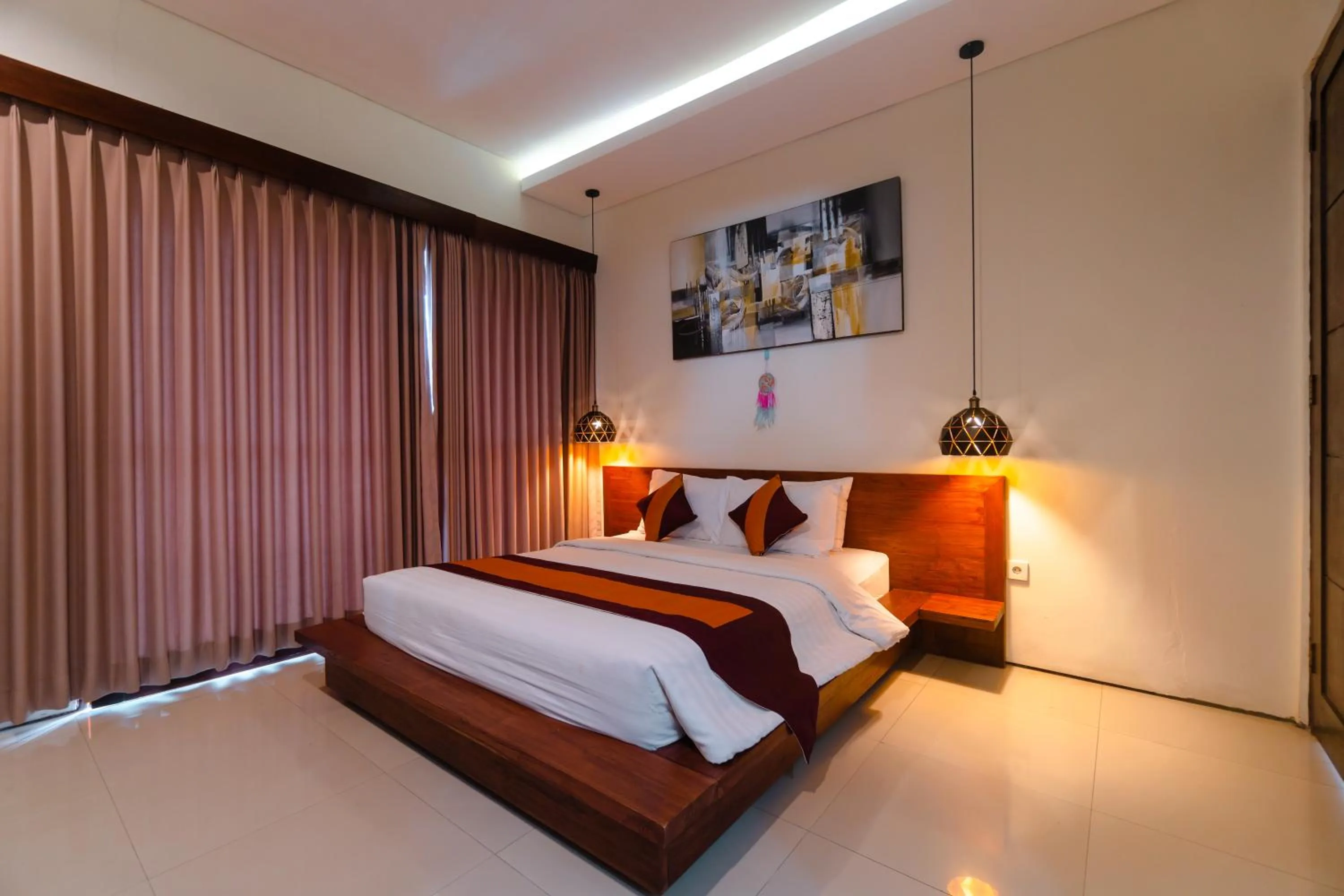 Bed in Villa C31 Seminyak