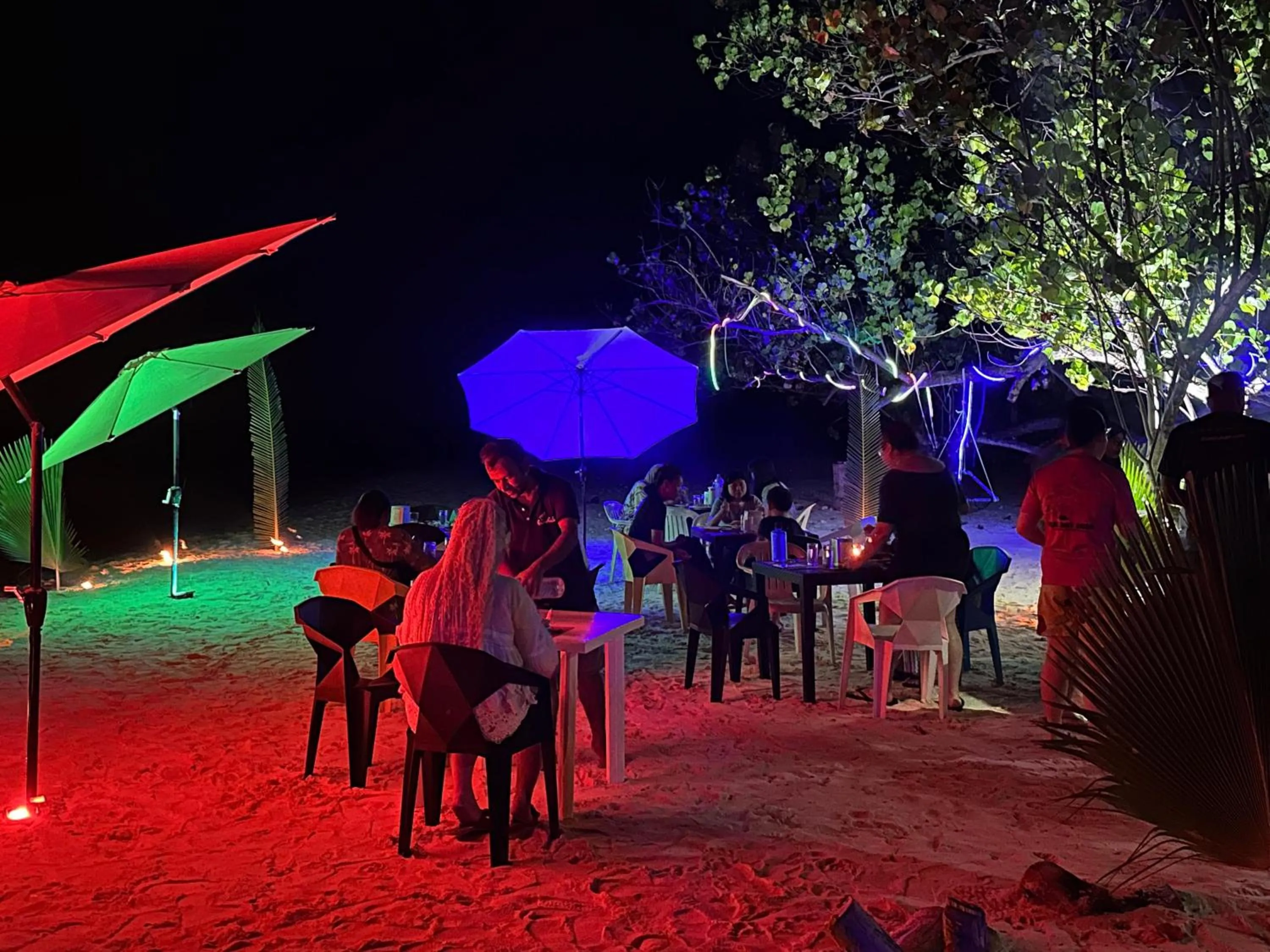 Dining area in Liberty Guesthouse Maldives