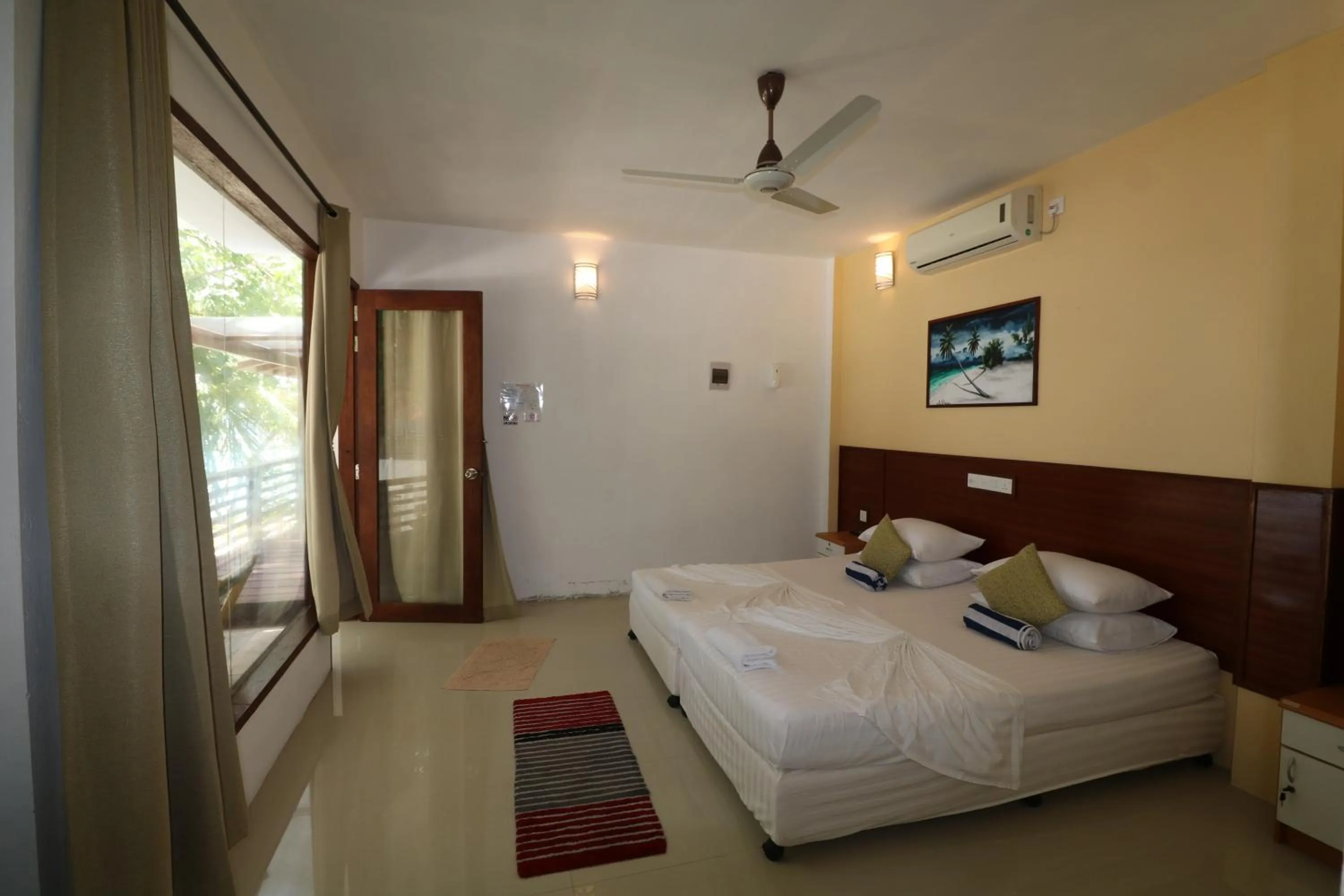 Photo of the whole room, Bed in Liberty Guesthouse Maldives