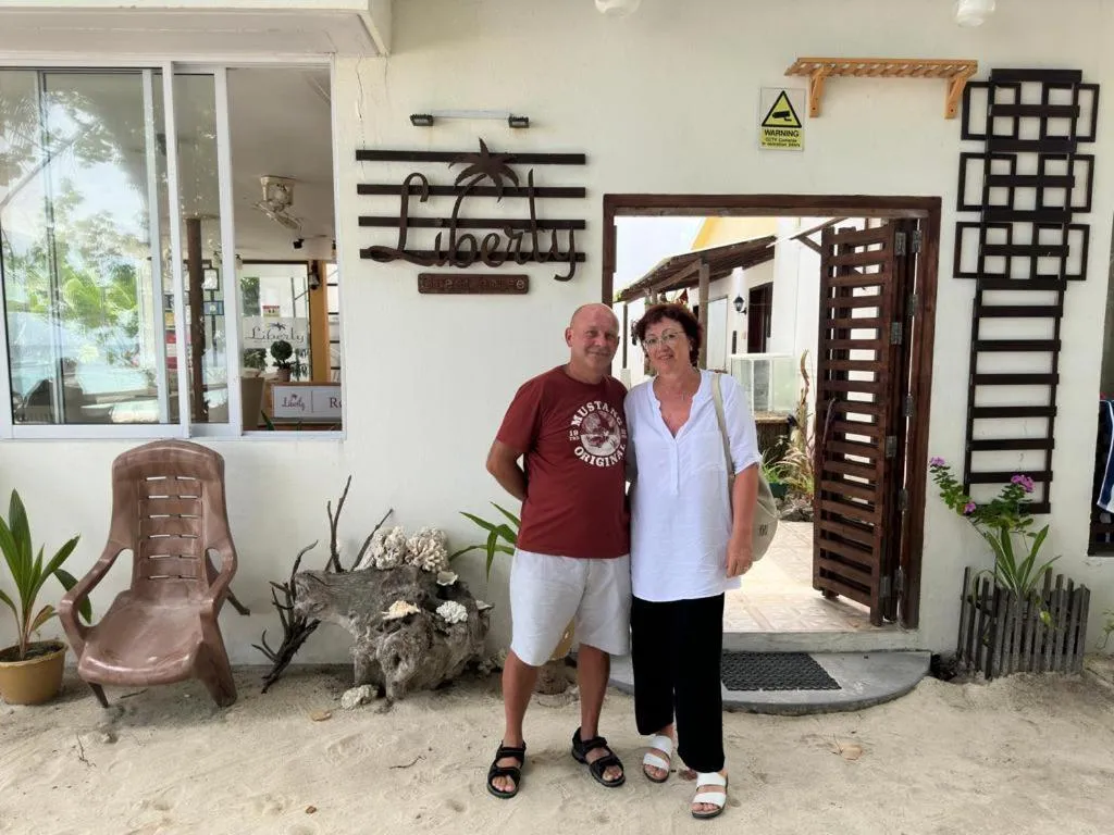 Guests in Liberty Guesthouse Maldives