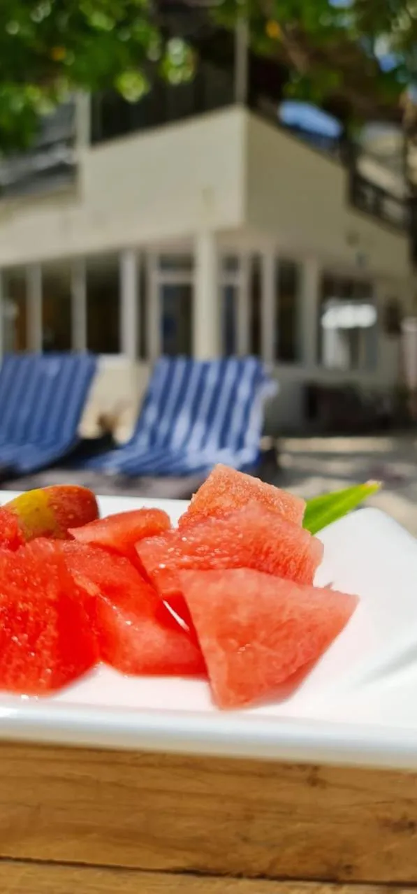 Food and drinks in Liberty Guesthouse Maldives