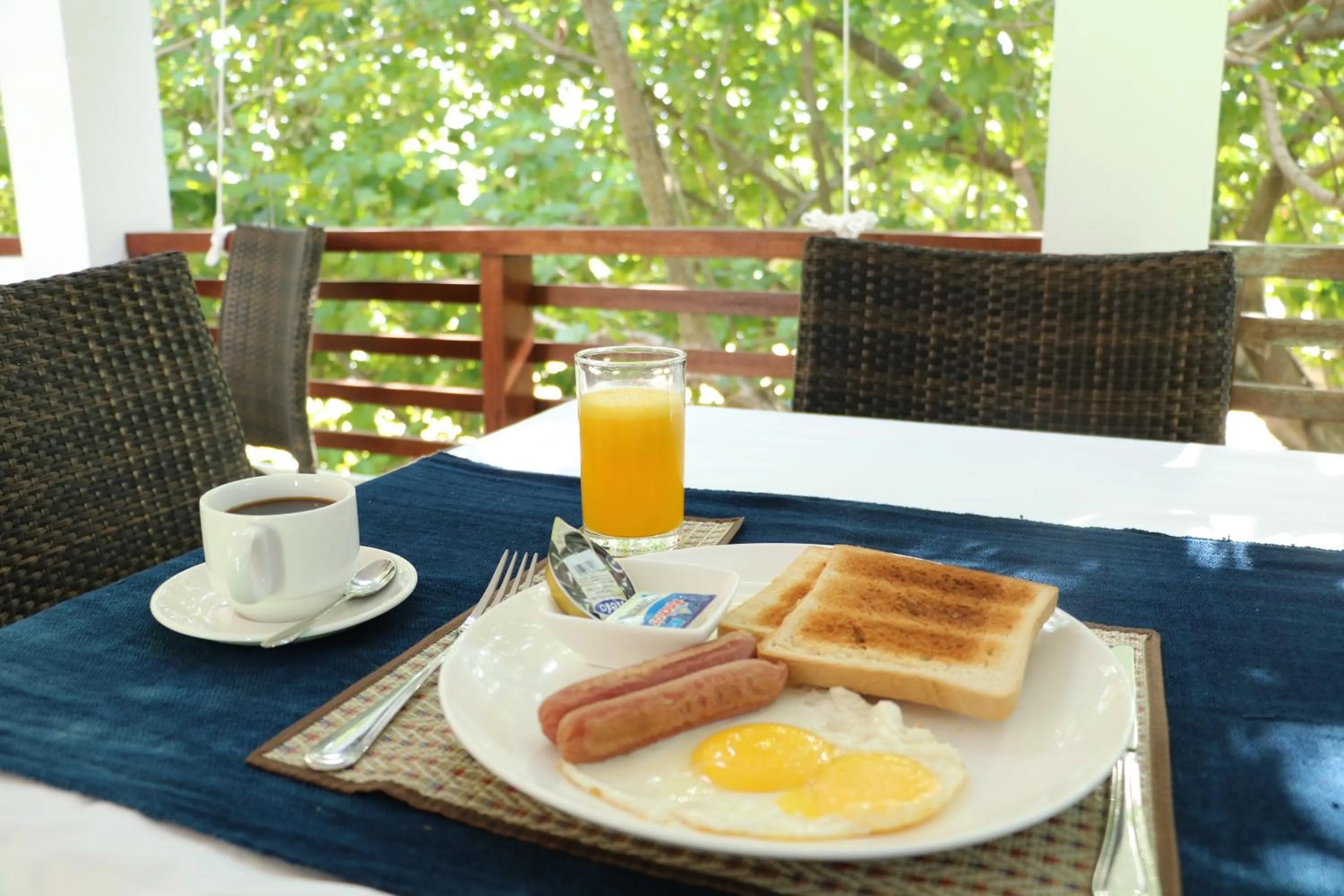 Breakfast in Liberty Guesthouse Maldives