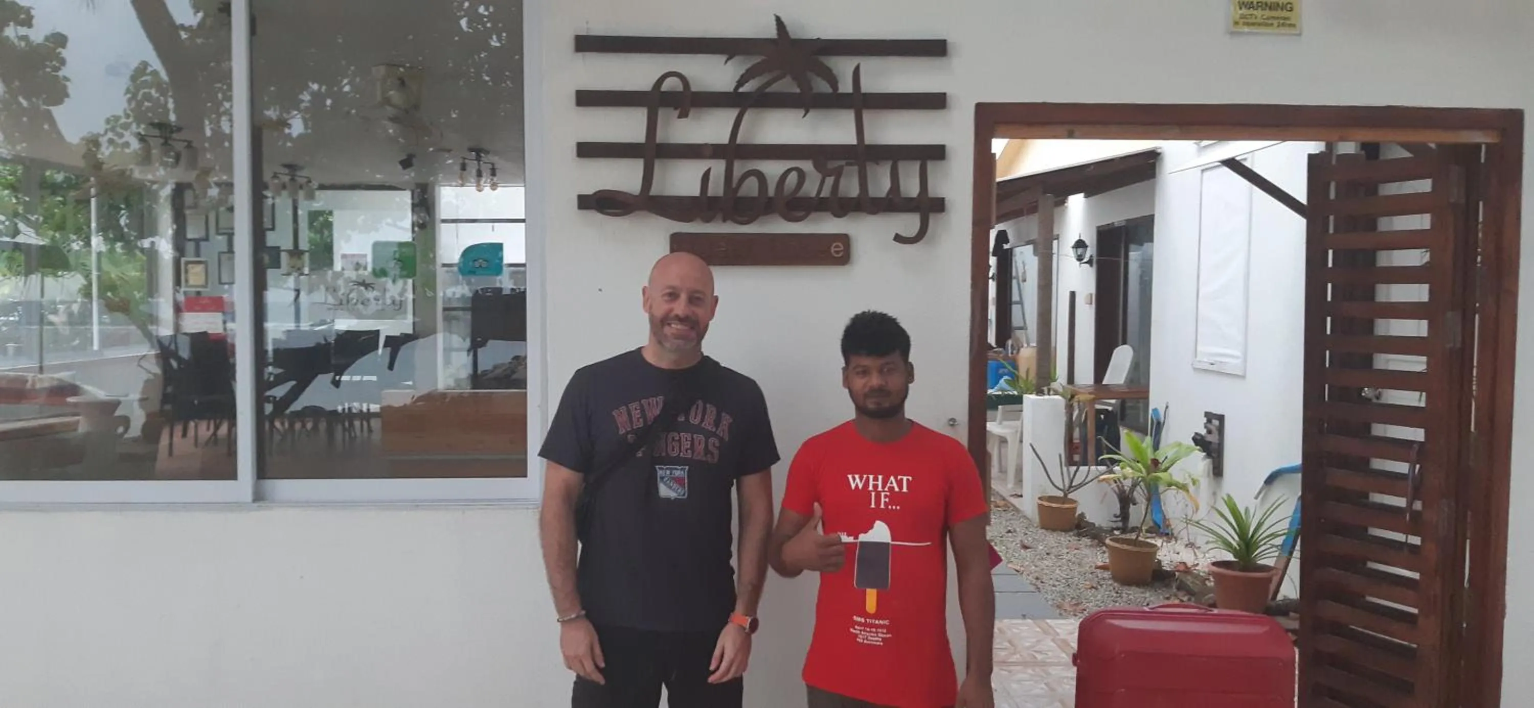 Guests in Liberty Guesthouse Maldives