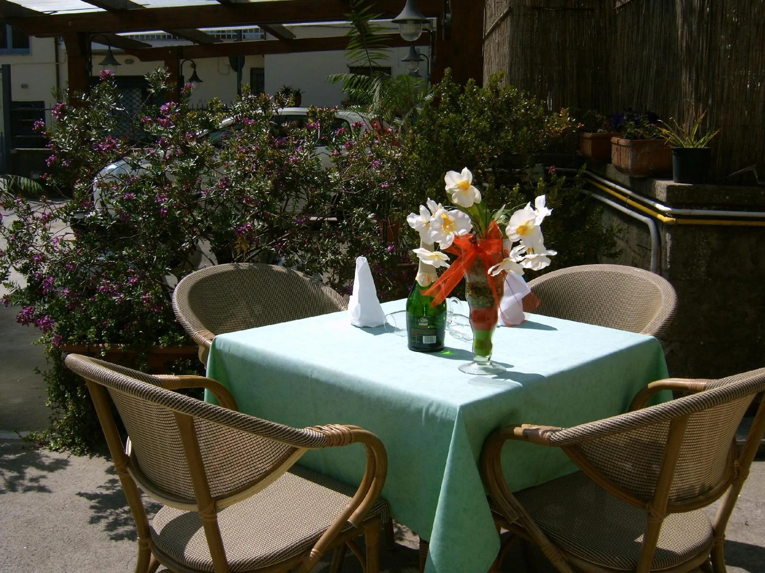 Decorative detail in Hotel Reginella