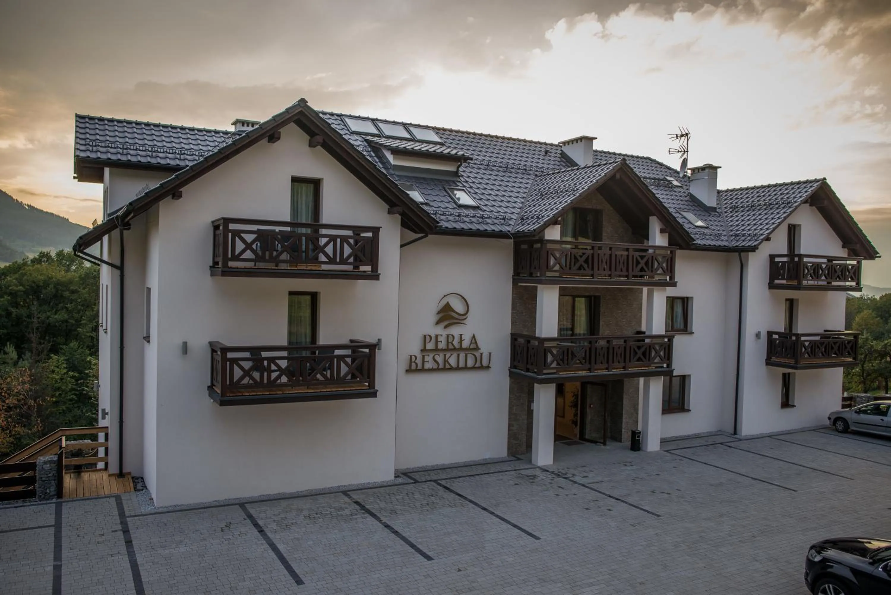 Facade/entrance in Perła Beskidu