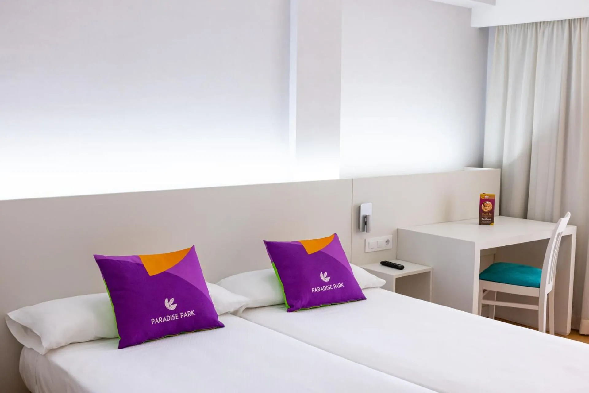 Decorative detail, Bed in Paradise Park Fun Lifestyle Hotel