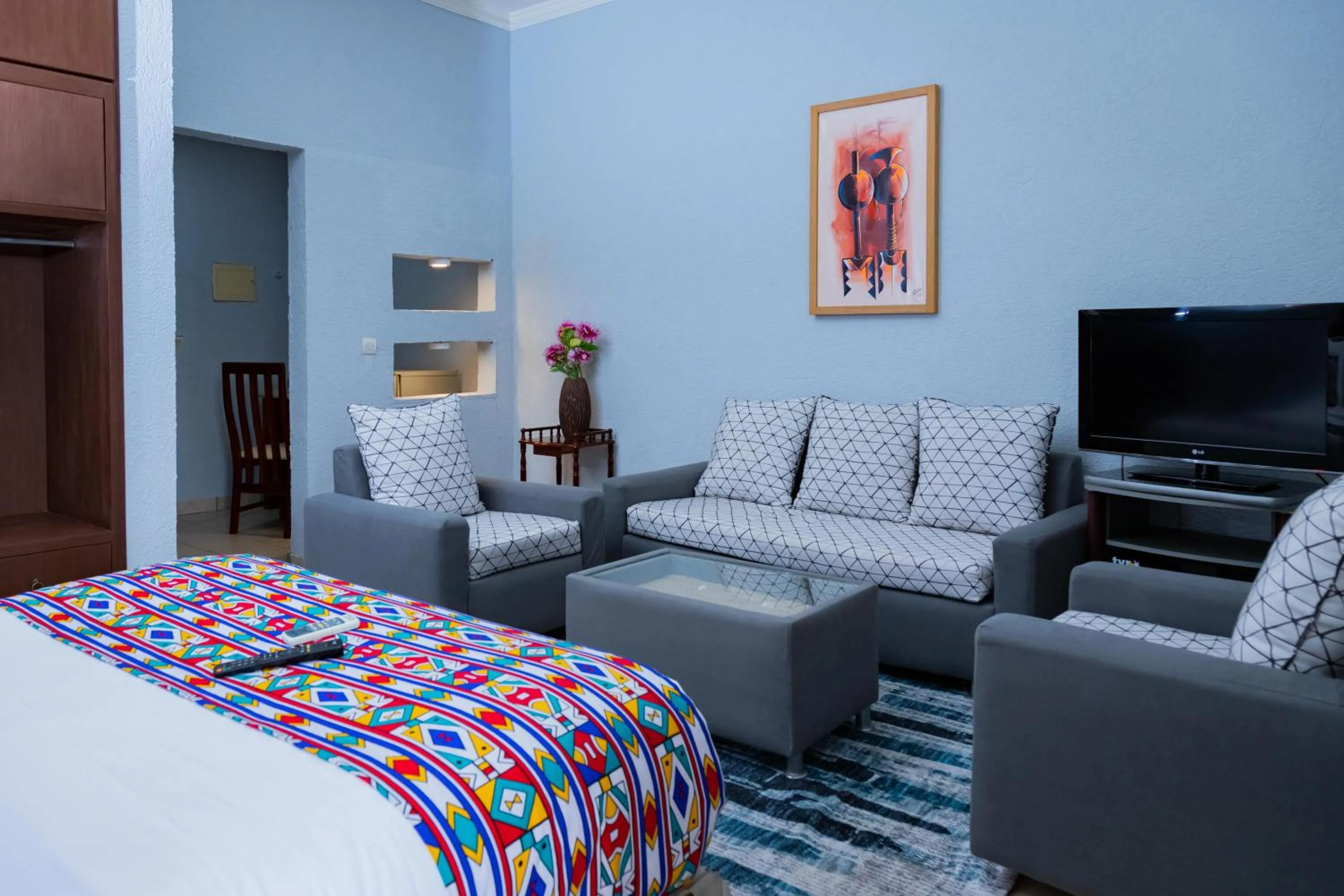 Bed in Hotel Hibiscus Blvd Triomphal