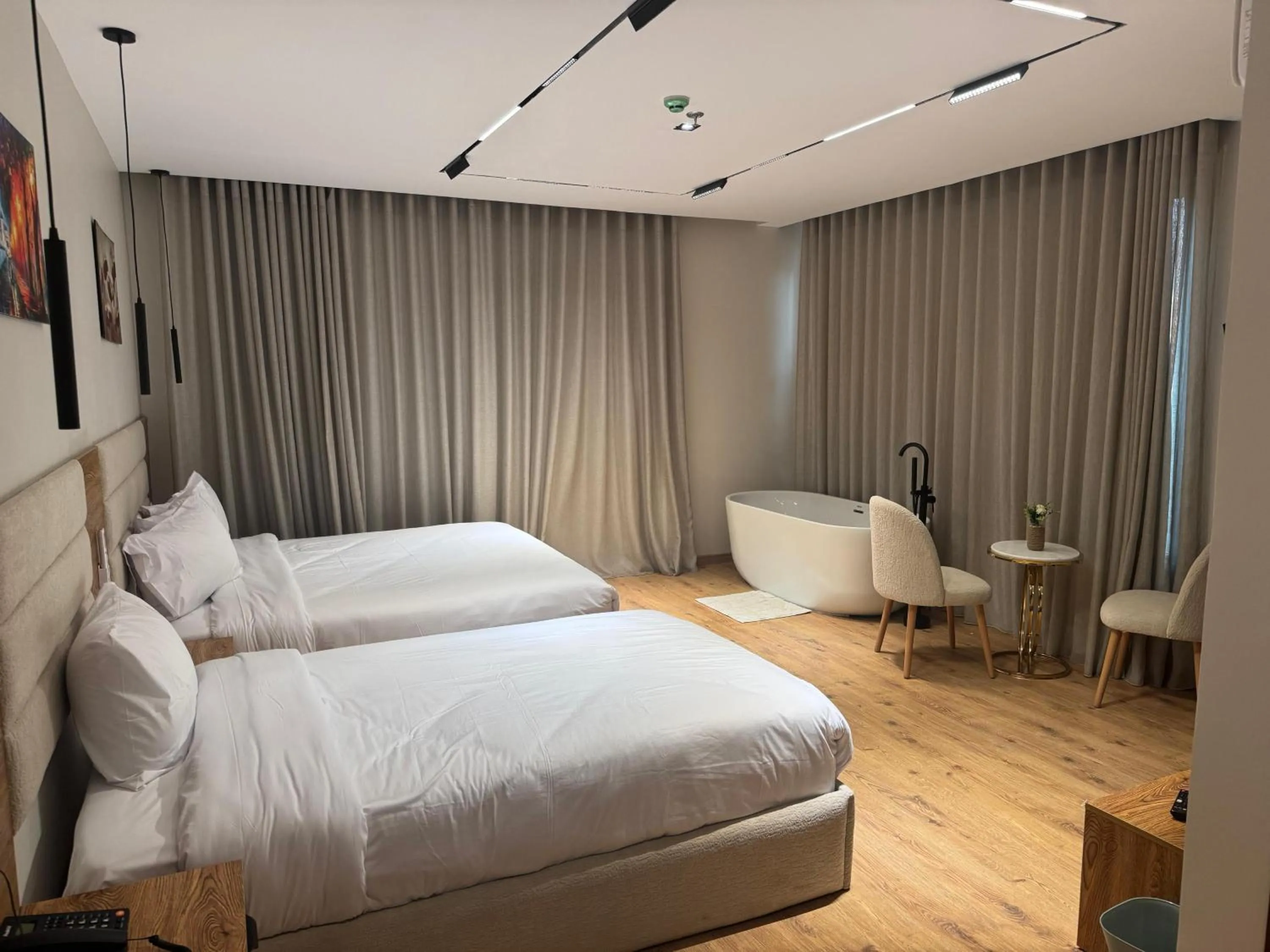 Bed in Palacio Pyramids Hotel