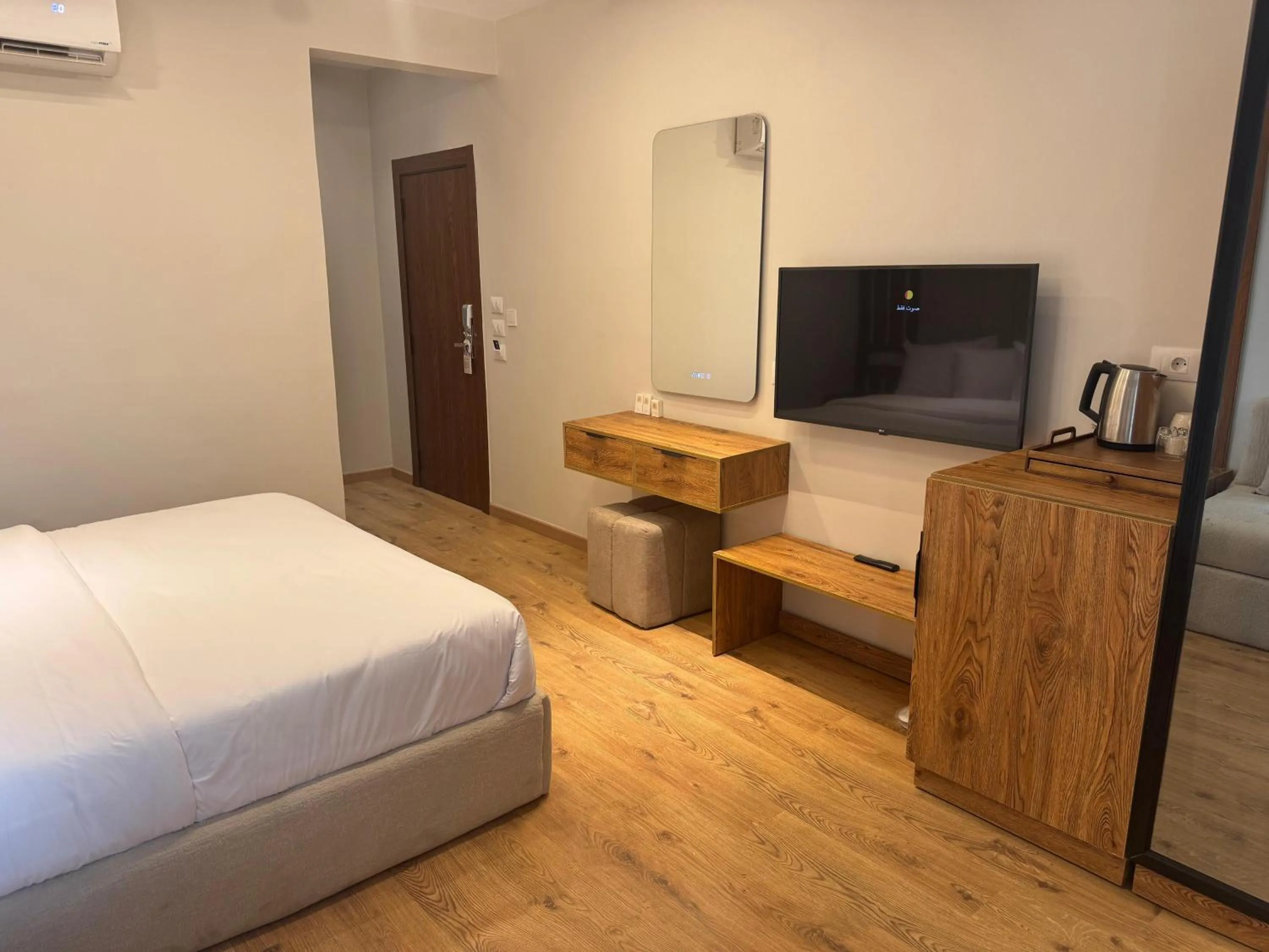 Bed in Palacio Pyramids Hotel