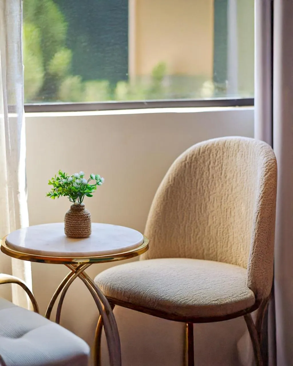 Living room in Palacio Pyramids Hotel