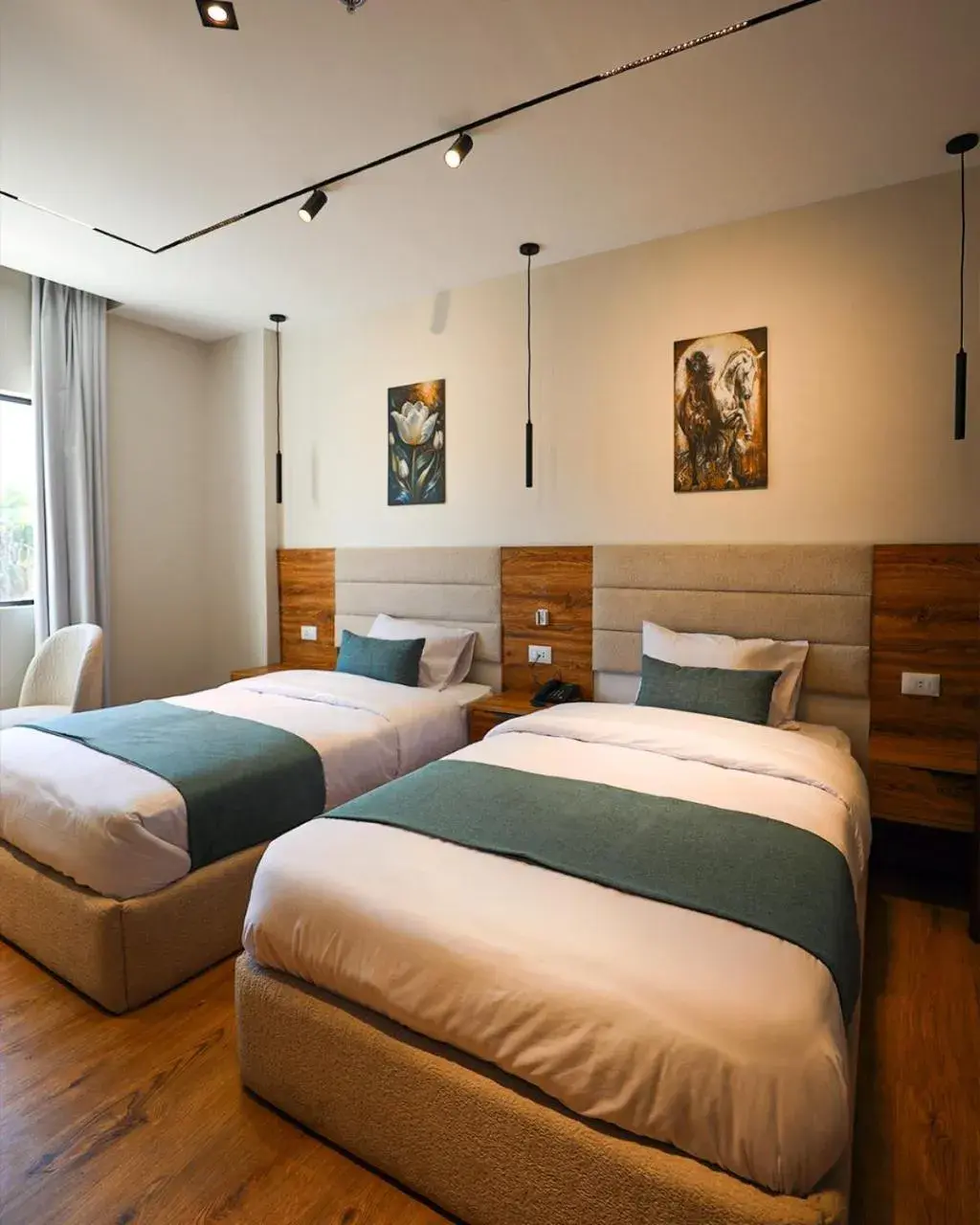 Comfort Twin Suite with Balcony Partial Pyramid View - single occupancy in Palacio Pyramids Hotel Comfort Twin Suite with Balcony Partial Pyramid View - single occupancy in Palacio Pyramids Hotel