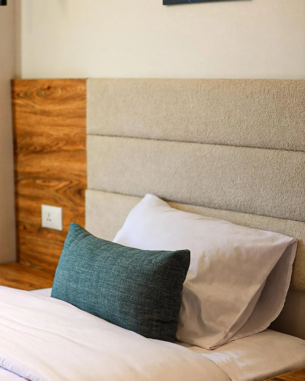 Bed in Palacio Pyramids Hotel