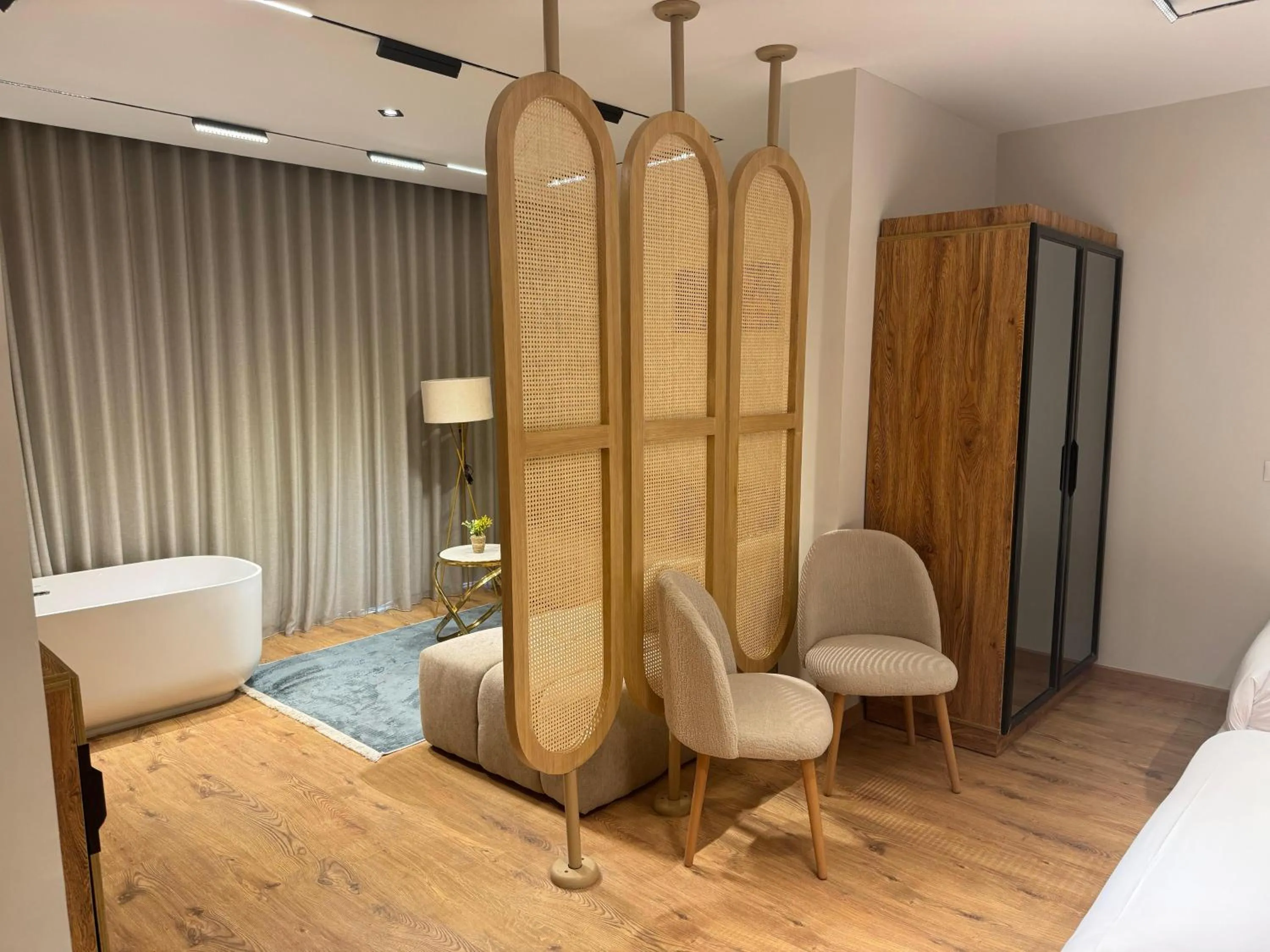 Bed in Palacio Pyramids Hotel