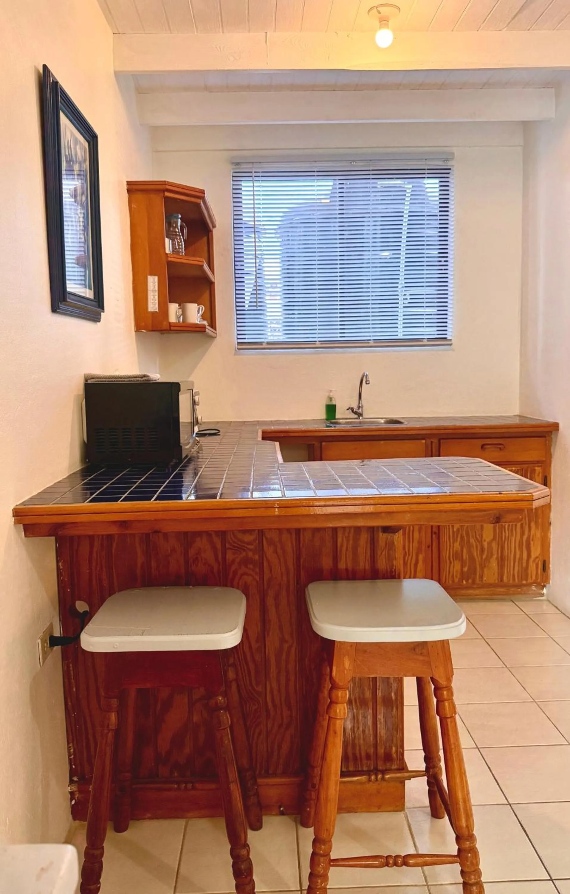 Kitchen or kitchenette in Bananaquit Tobago -Stay Near the Beach