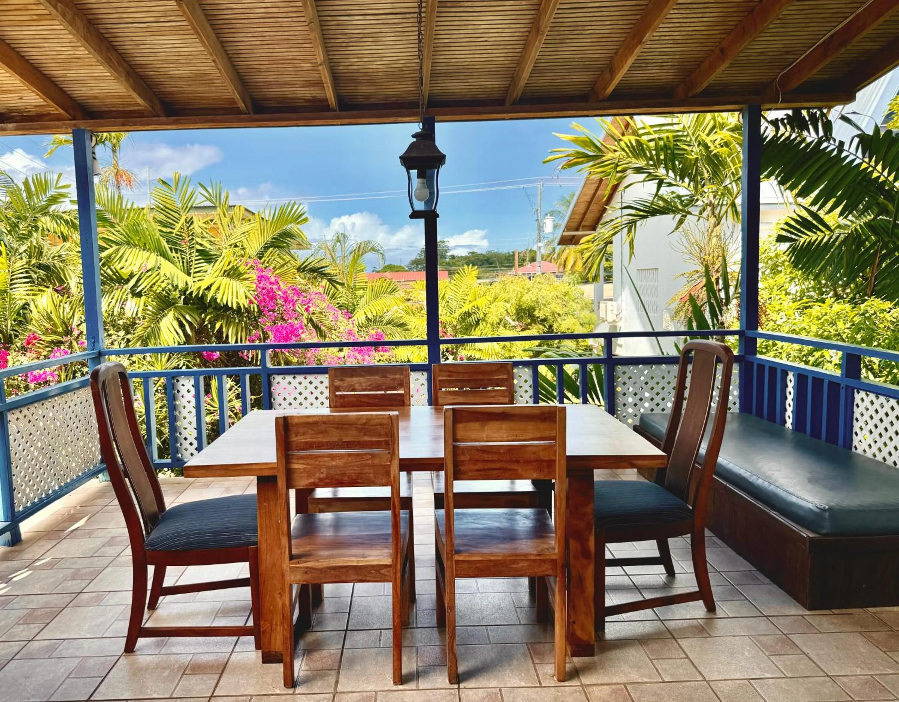 Patio in Bananaquit Tobago -Stay Near the Beach