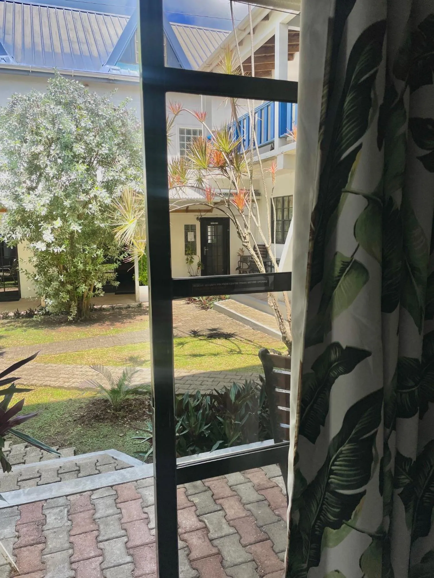 Garden view in Bananaquit Tobago -Stay Near the Beach