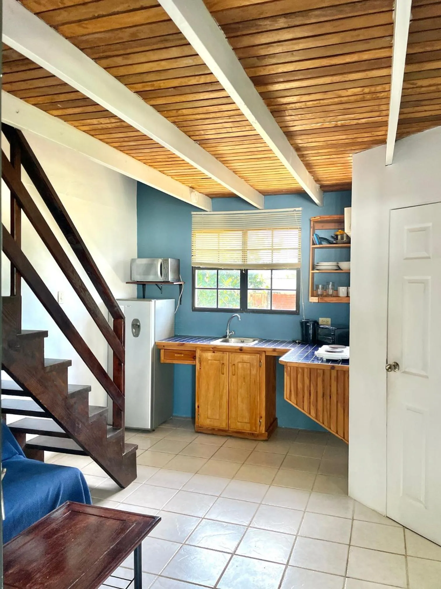 Kitchen or kitchenette in Bananaquit Tobago -Stay Near the Beach