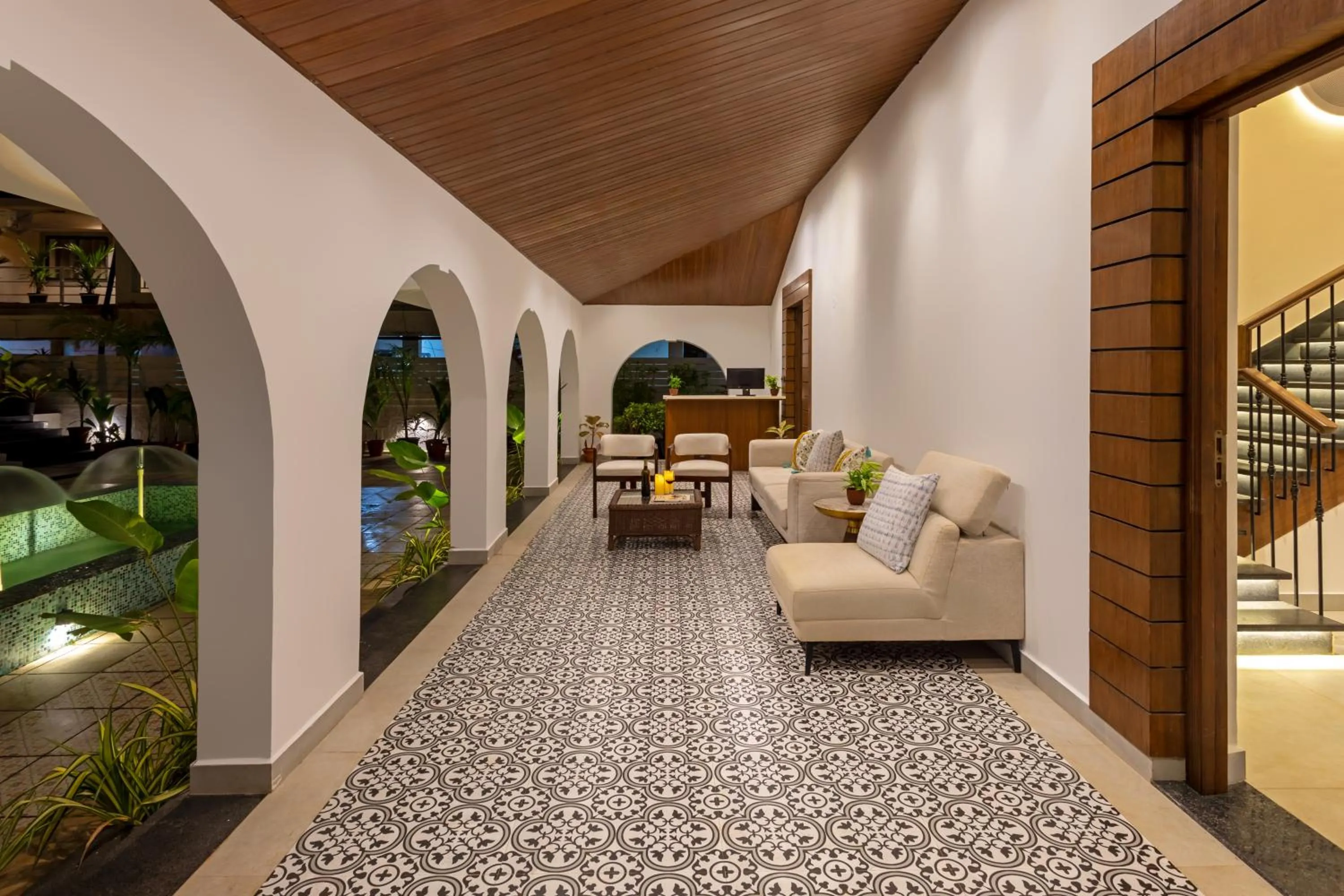 Lounge or bar in Lamrin Morjim Goa