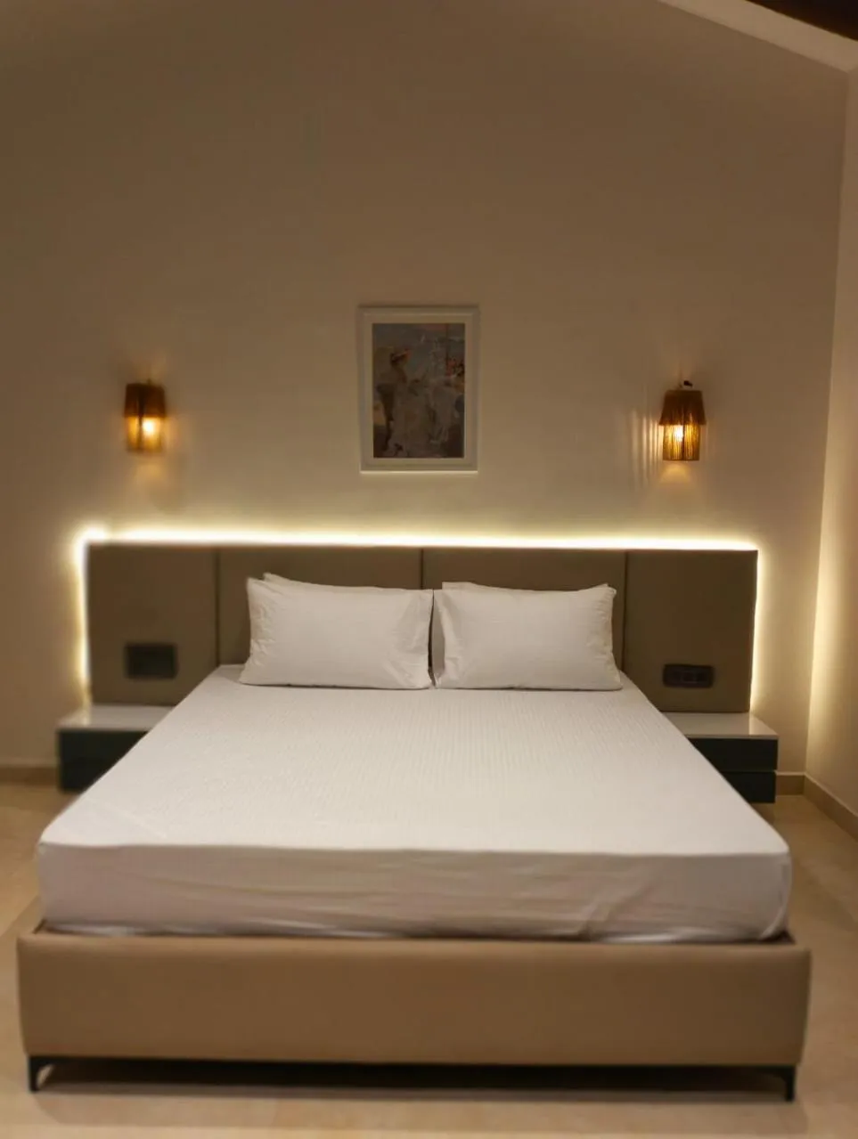 Bed in Lamrin Morjim Goa