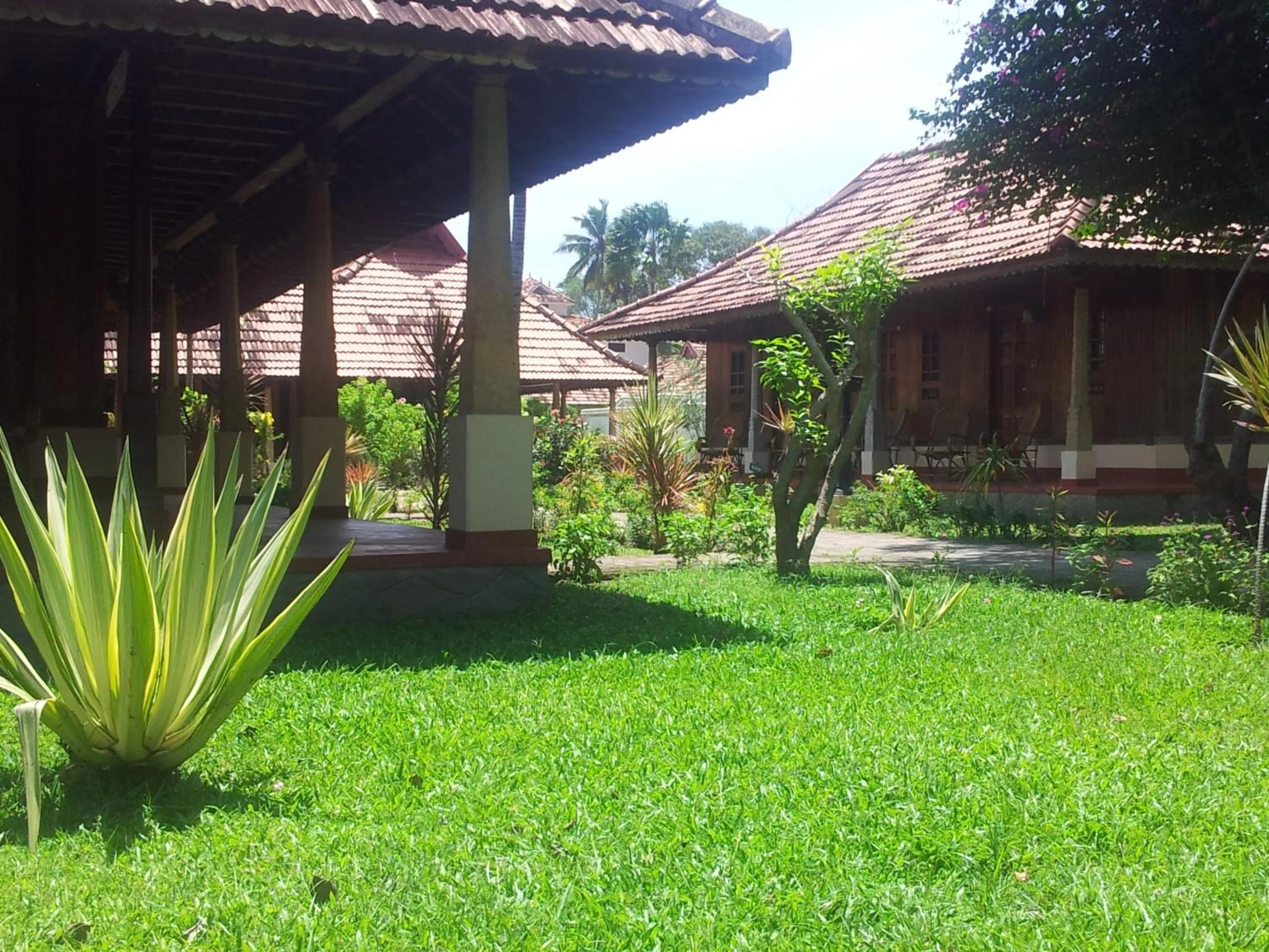 Patio in Isola Di Cocco Ayurvedic Beach Resort