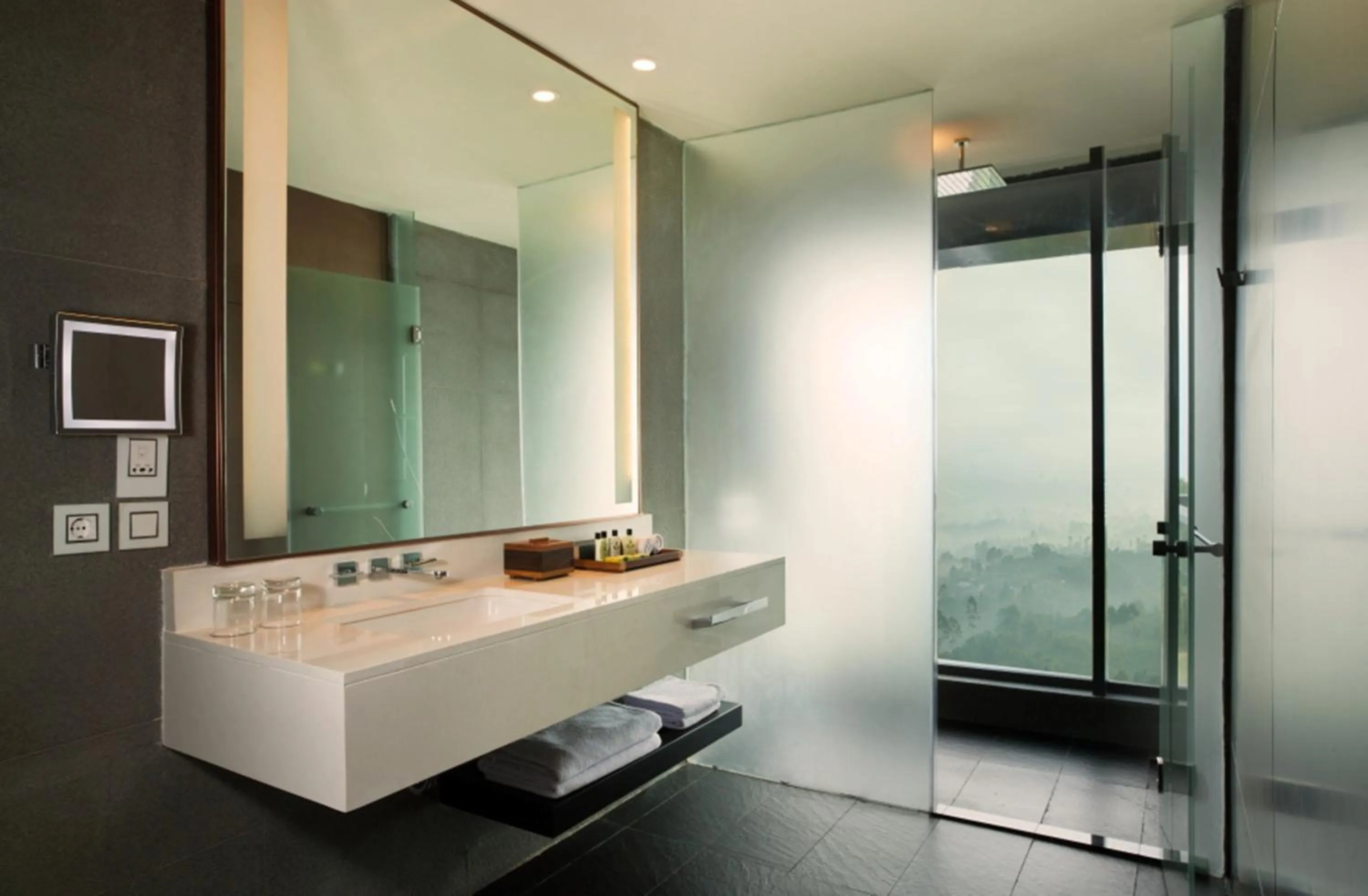 Bathroom in InterContinental Bandung Dago Pakar by IHG