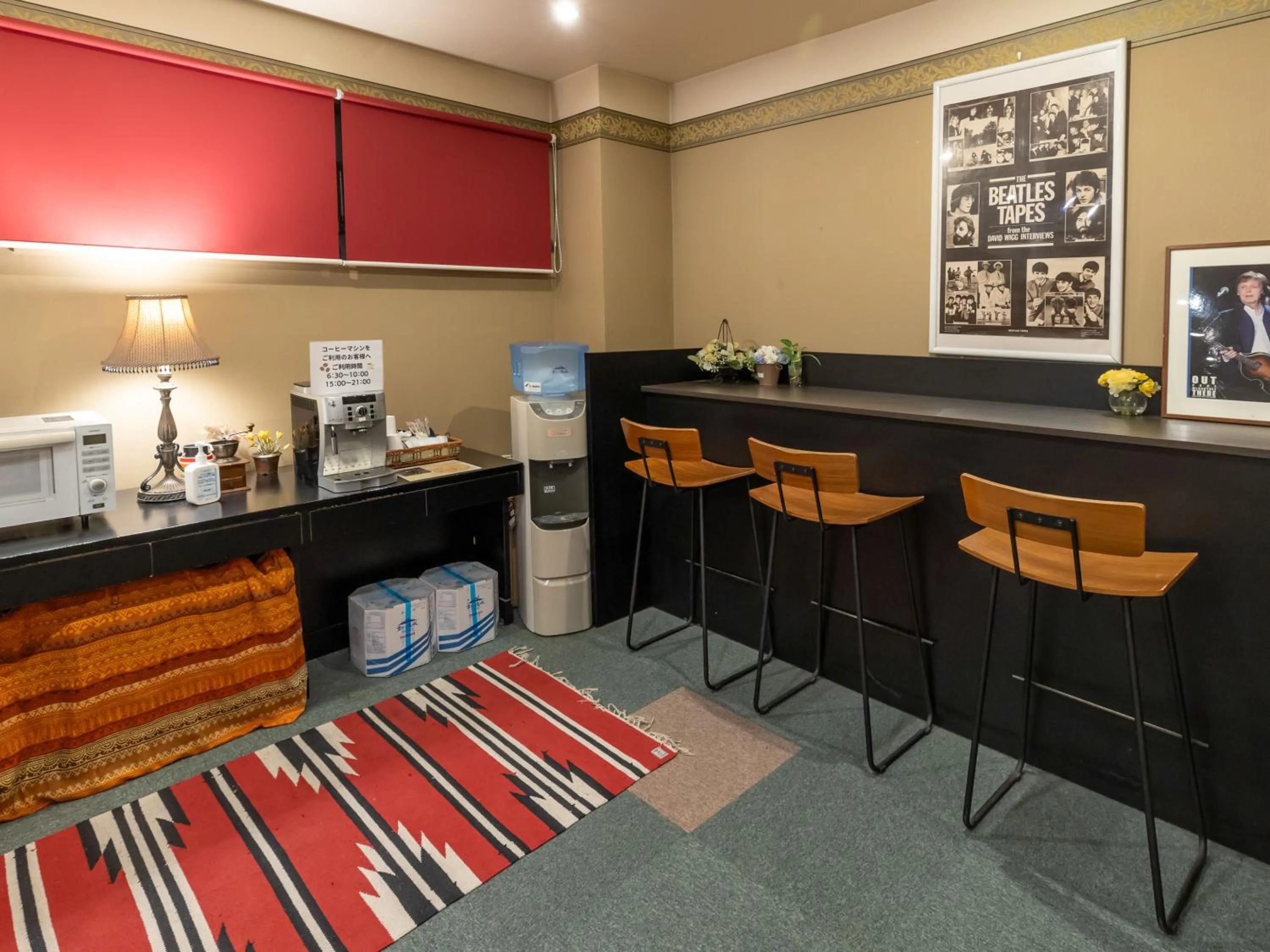 Seating area in Tabist Hirosaki Touei Hotel