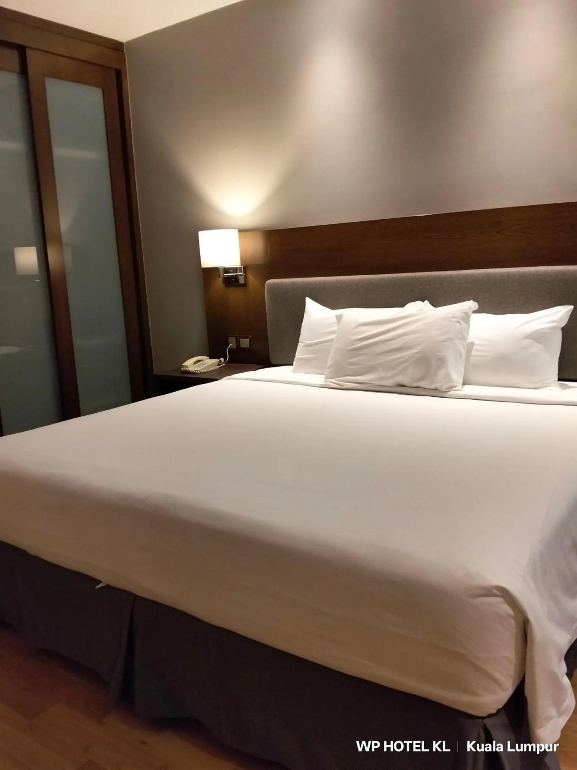 Bed in WP Hotel