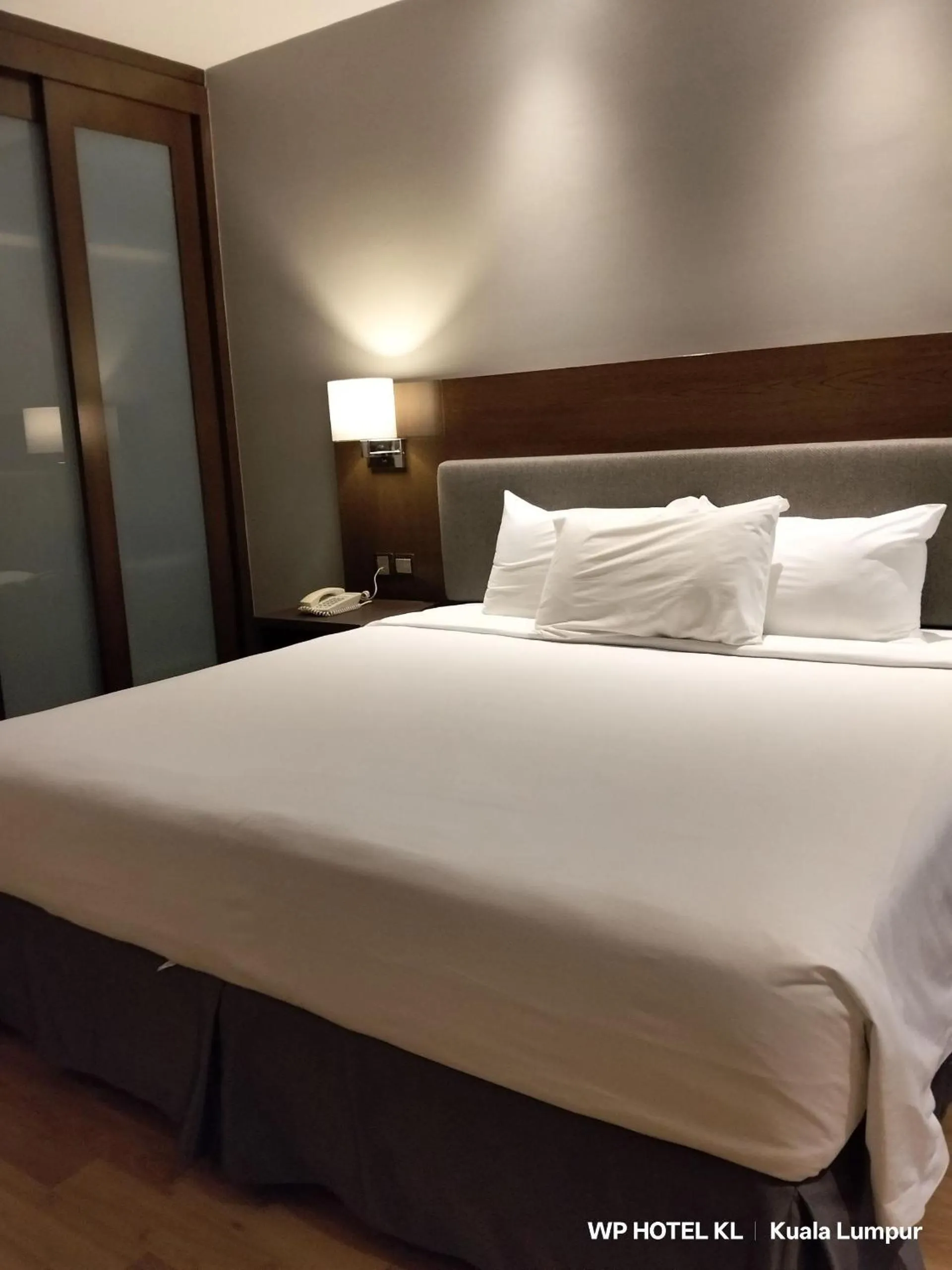 Bed in WP Hotel