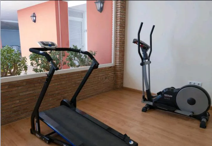 Fitness centre/facilities in Aparthotel Puerto Mar