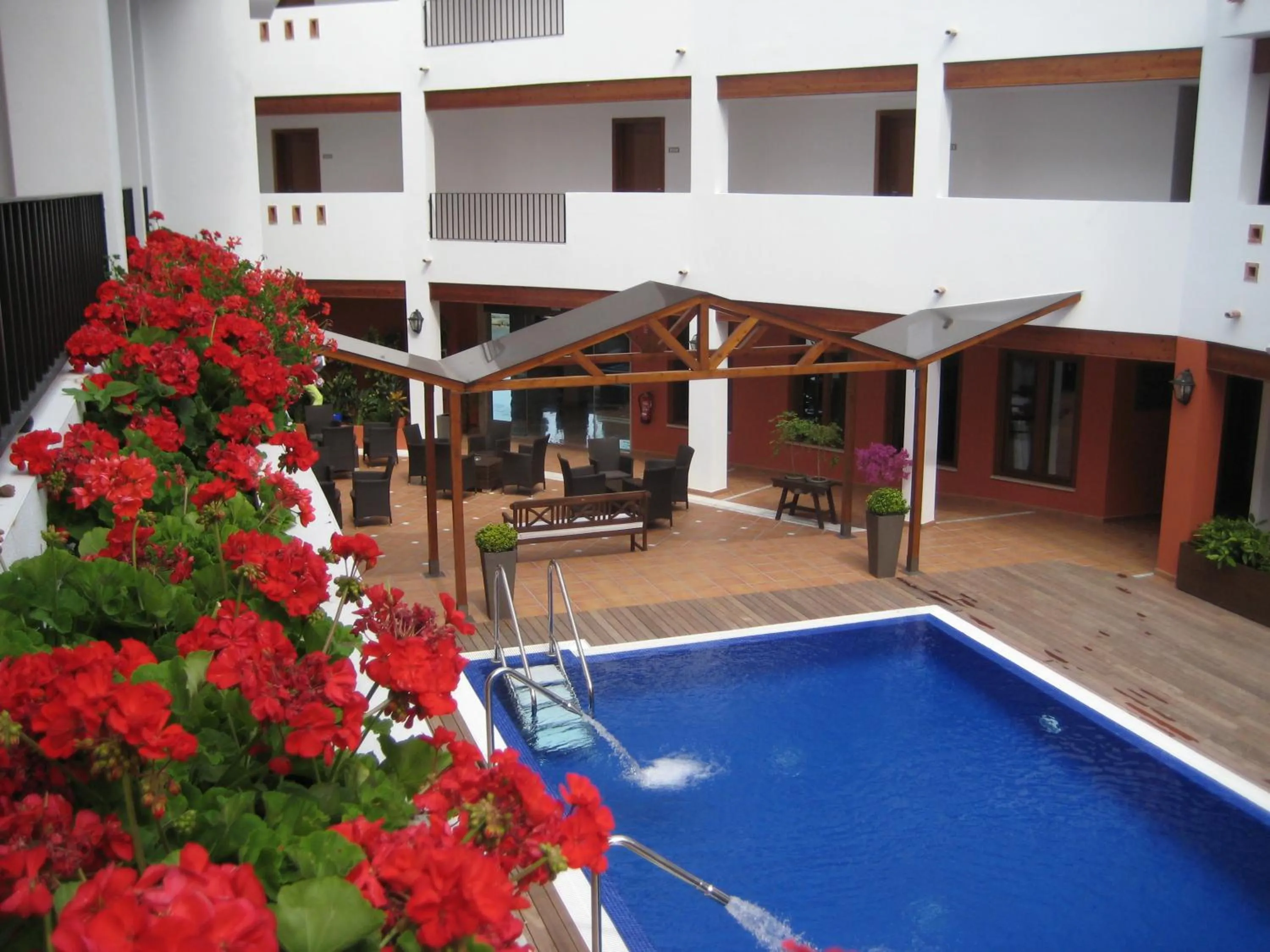 Balcony/Terrace in Aparthotel Puerto Mar