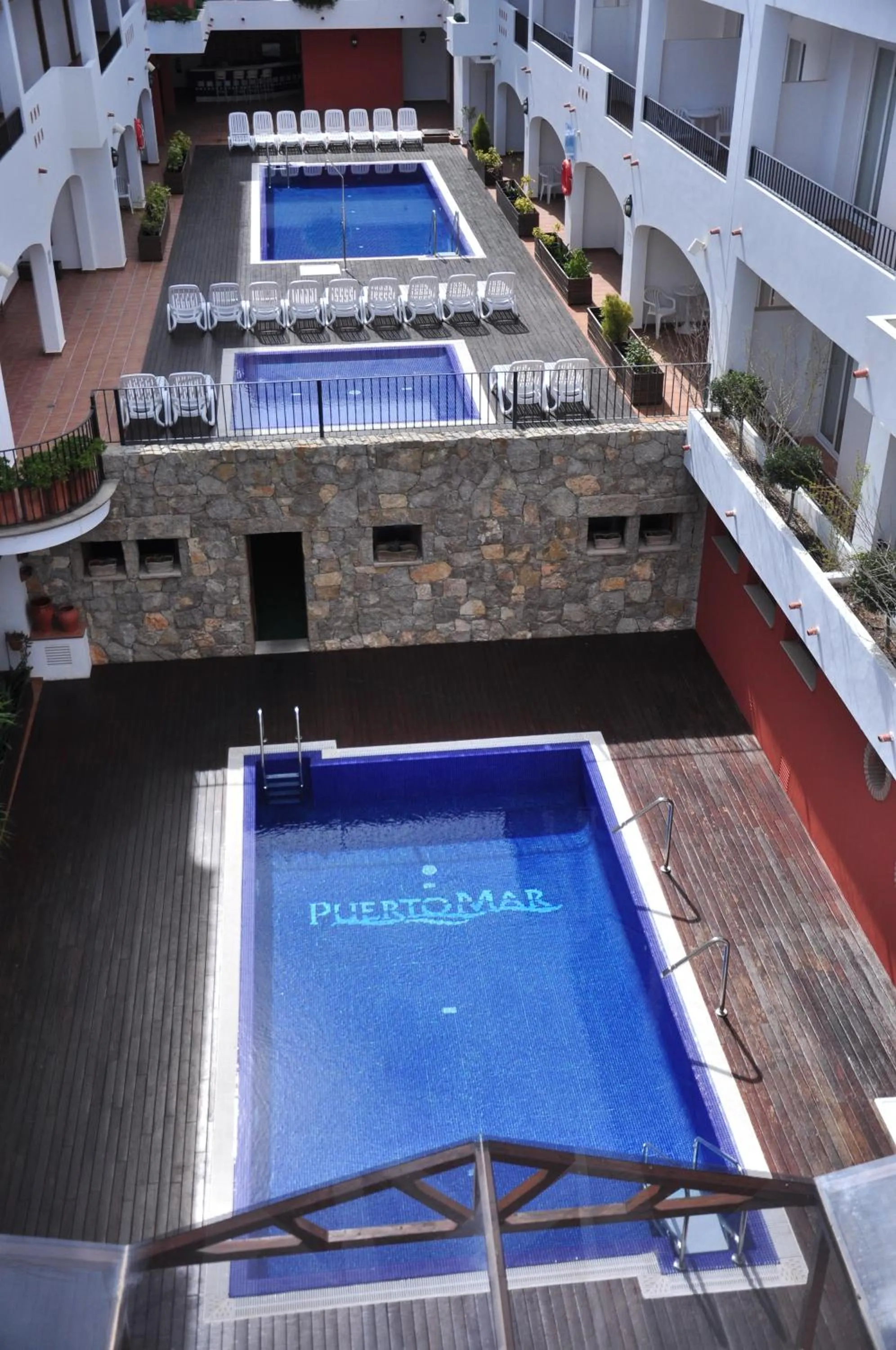 Bird's eye view in Aparthotel Puerto Mar