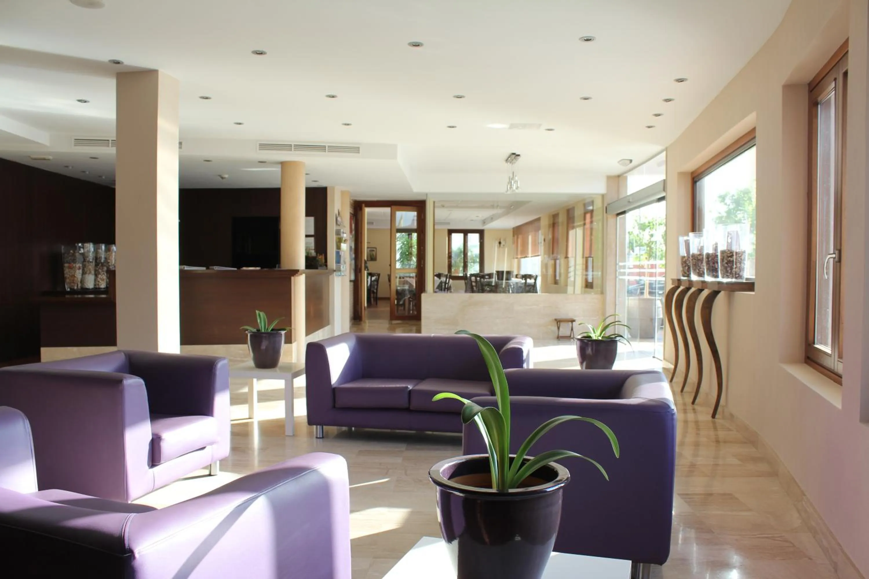Lobby or reception in Aparthotel Puerto Mar