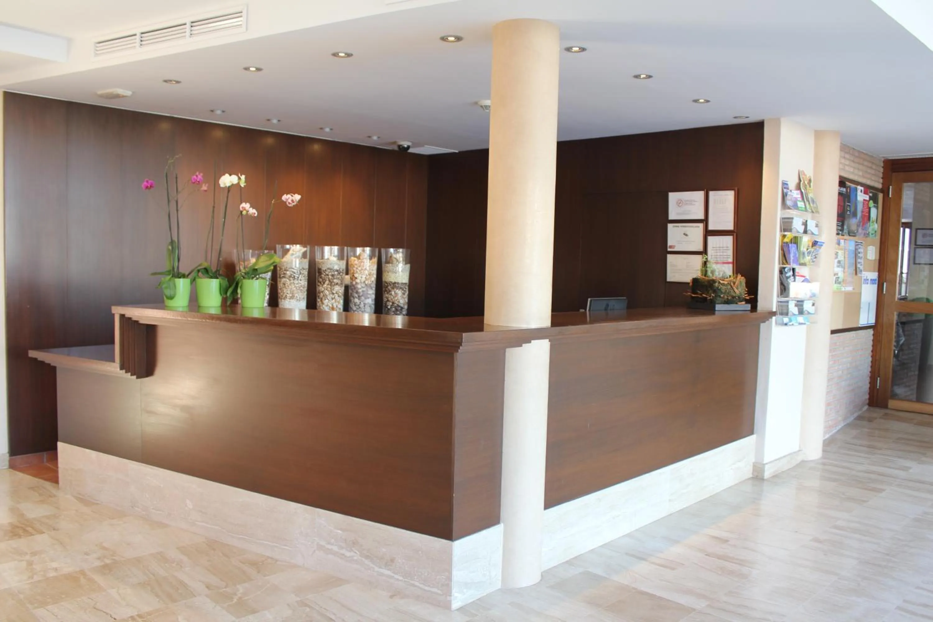 Lobby or reception in Aparthotel Puerto Mar