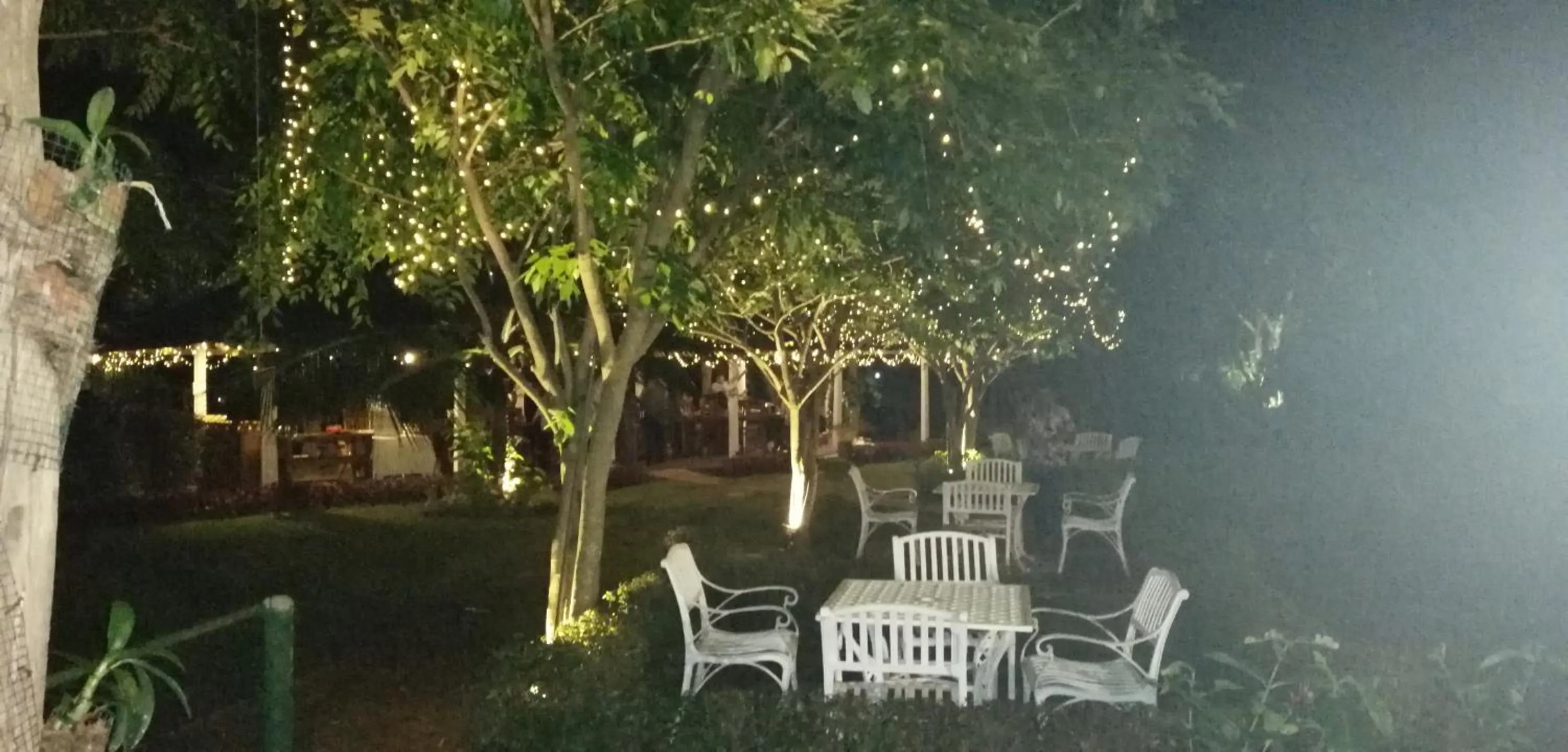 Patio in Rajarata Family Resort