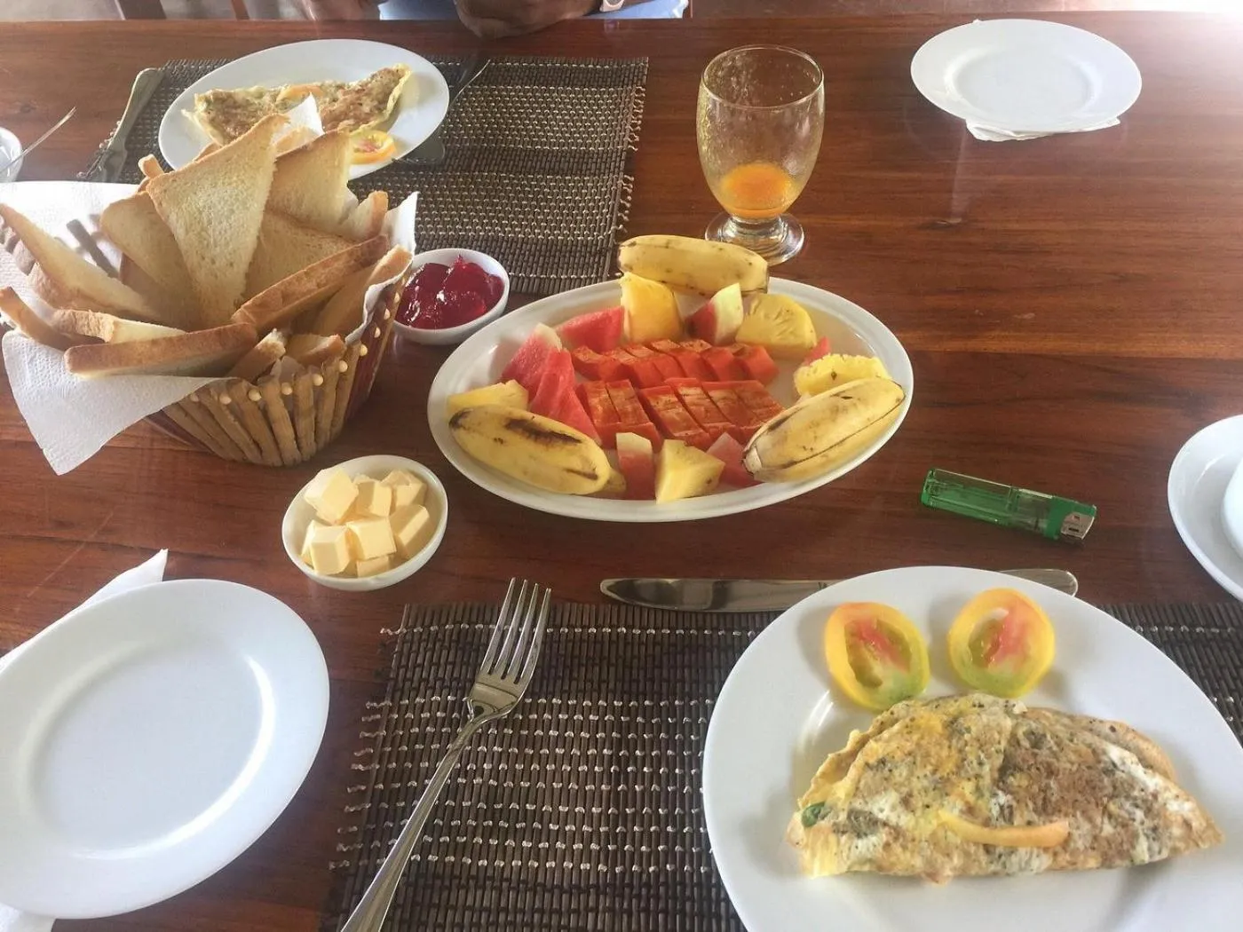 Breakfast in Rajarata Family Resort