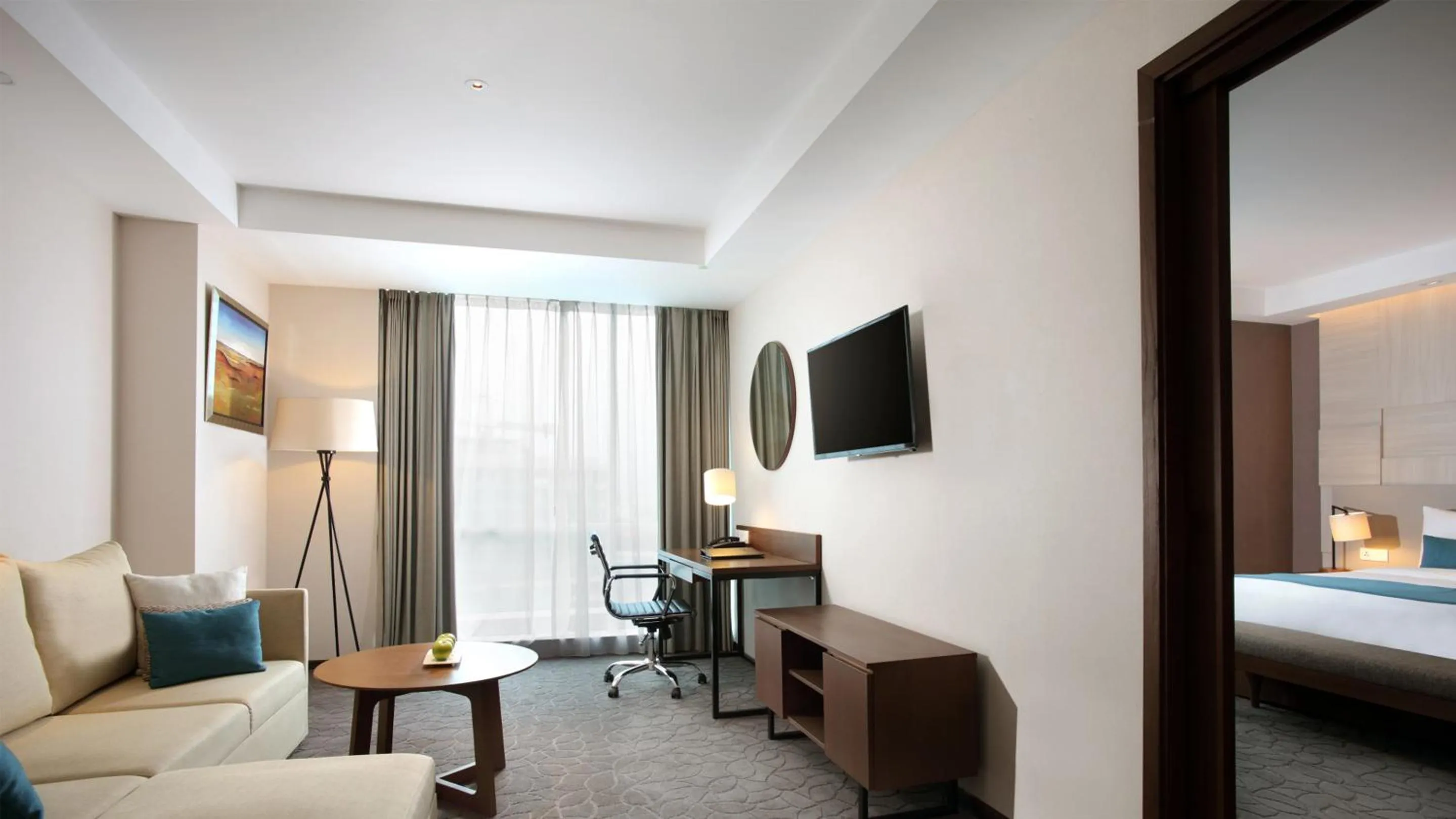 TV and multimedia, Bed in Crowne Plaza Bandung by IHG